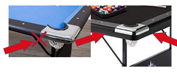 Fat Cat Trueshot 6 Foot Foldable Pool Table, Folding Billiard Table with Leg Levelers, K-818 Bumpers, Space Saving Design, Includes Cues and Balls customer photo 1