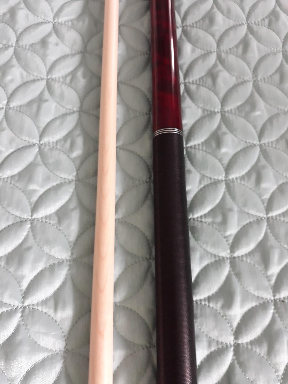 Players Classic Birds-Eye Maple with Triple Silver Rings Cue customer photo 1