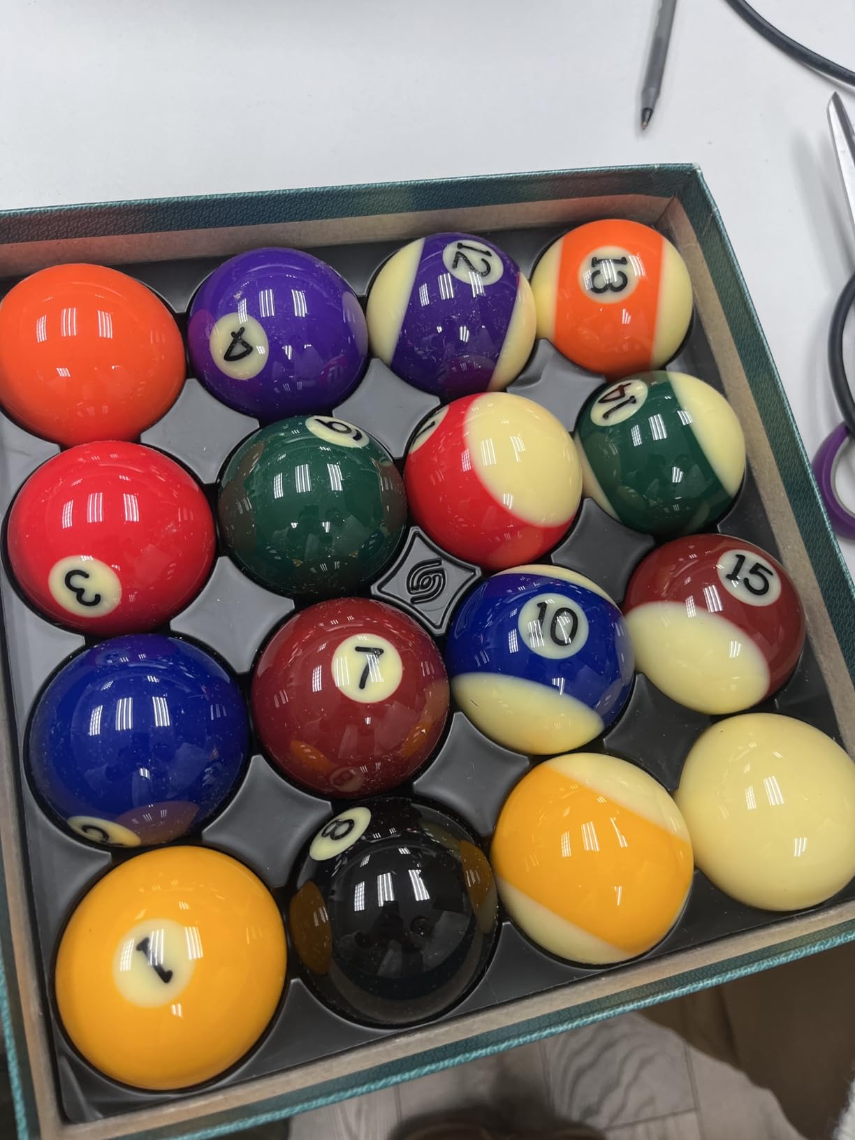 Aramith Pure Phenolic Pool Balls Regulation Belgian Made Billiard Ball Set customer photo 1