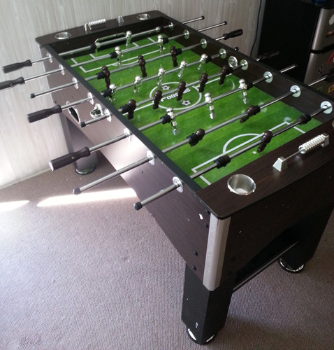 Hathaway Primo 56-In Foosball Table for Family Game Room - Wood Grain Finish customer photo 1