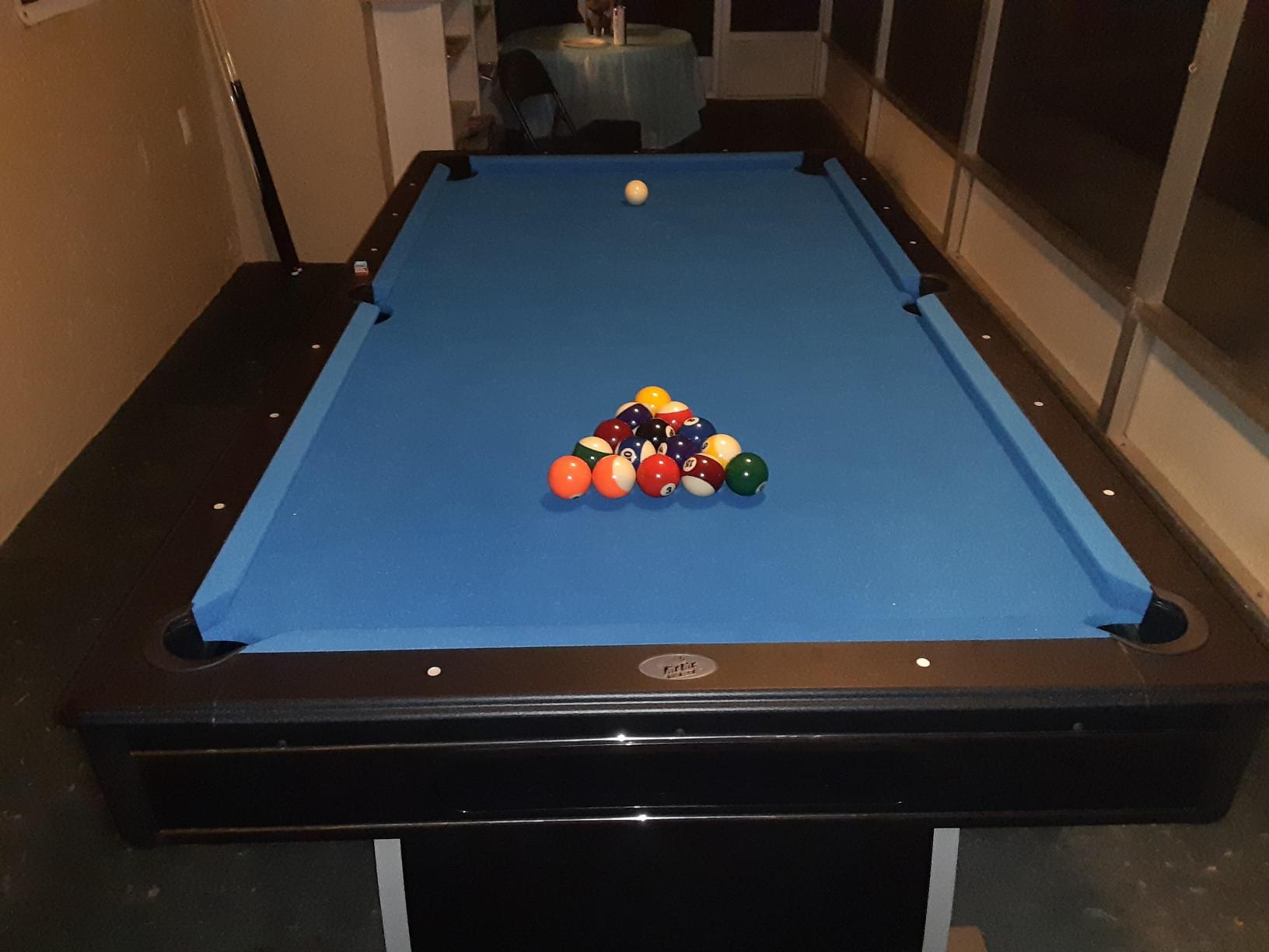 Fat Cat Tucson 7' Pool Table with Automatic Ball Return, Includes Billiard Accessories for Play Out of the Box customer photo 2