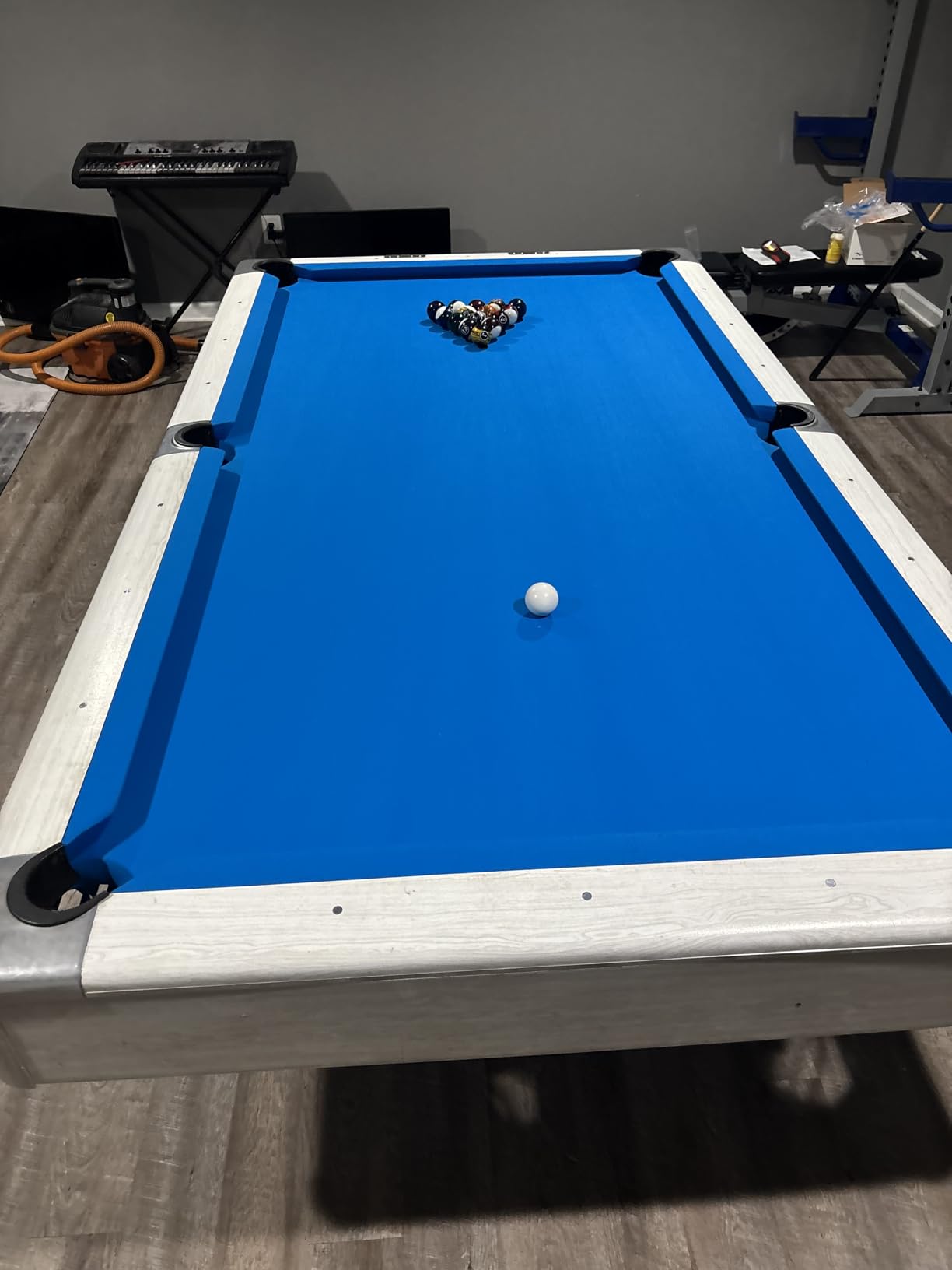 25 oz Tournament Pro Worsted Pool Table Felt Replacement Kit for Tables - Multiple Colors customer photo 2