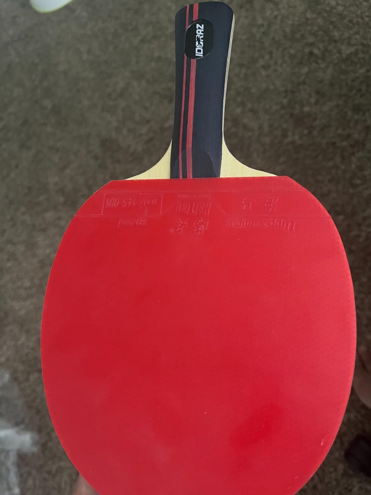 Professional Ping Pong Paddle - Best Table Tennis Racket with Carrying Case ITTF Approved Rubber - Premium Ping Pong Paddles with Top Speed 99 Spin 93 Control 90 for All Levels customer photo 1