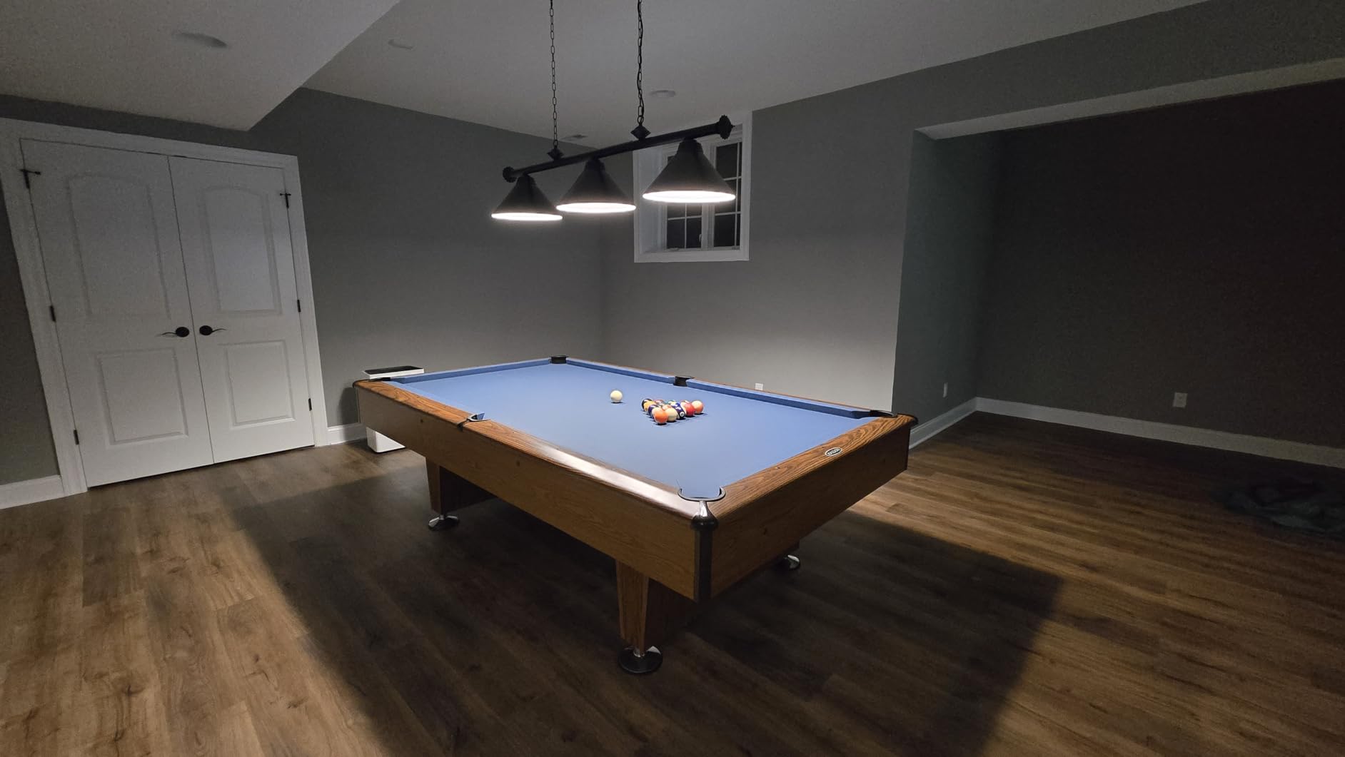 Wellmet Pool Table Light for Game Room 7ft/8ft/9ft Tables, 3 Light Vintage Modern Kitchen Island Lighting for Man Cave, Kitchen, Dinning Room, Bar customer photo 1