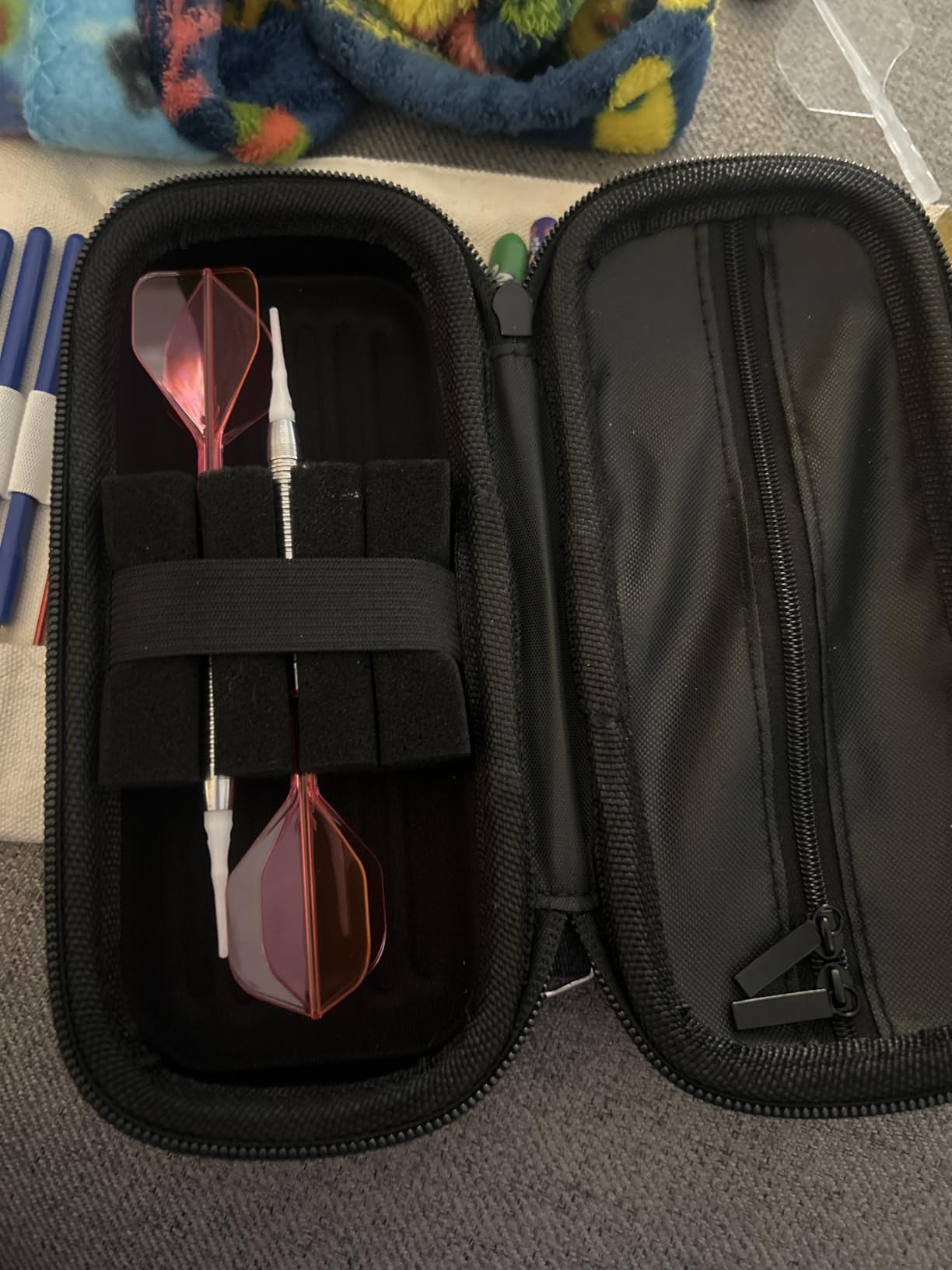 Casemaster Warden Dart Case for Steel and Soft Tip Darts, Tough EVA Foam Outer Shell, Holds 3 Darts customer photo 1