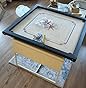 T TABAKH Precise Select 6mm Carrom Board with Coins, Striker, and Powder - 1-4 Players, Ages 13 and Up customer photo 1