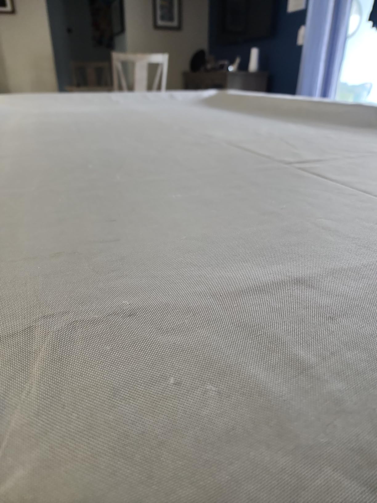 Pool Table Cover 8 Feet, Heavy Duty 600D Canvas Cloth, 8 Foot Billiards Table Covers, Waterproof Tear-Resistant Scratch-Proof (Light Grey) customer photo 2