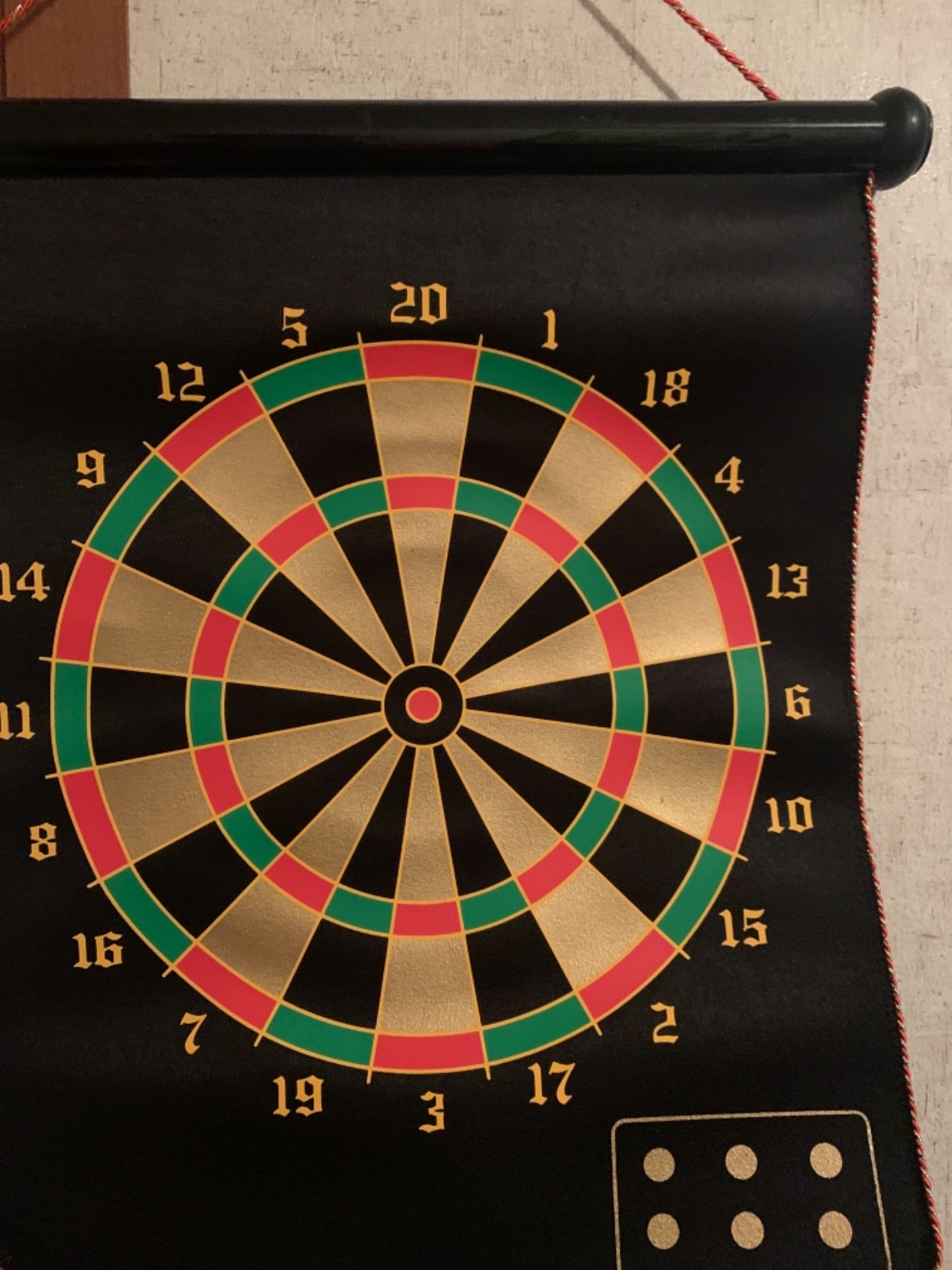 BATURU Magnetic Dart Board for Kids, Teens, Adults, Double-Sided Roll-Up Dart Board Games for Kids Age 3-18 with 12 Strong Magnetic Darts, Indoor Outdoor Boys Toys for Backyard, Gifts for Teen Boys customer photo 2