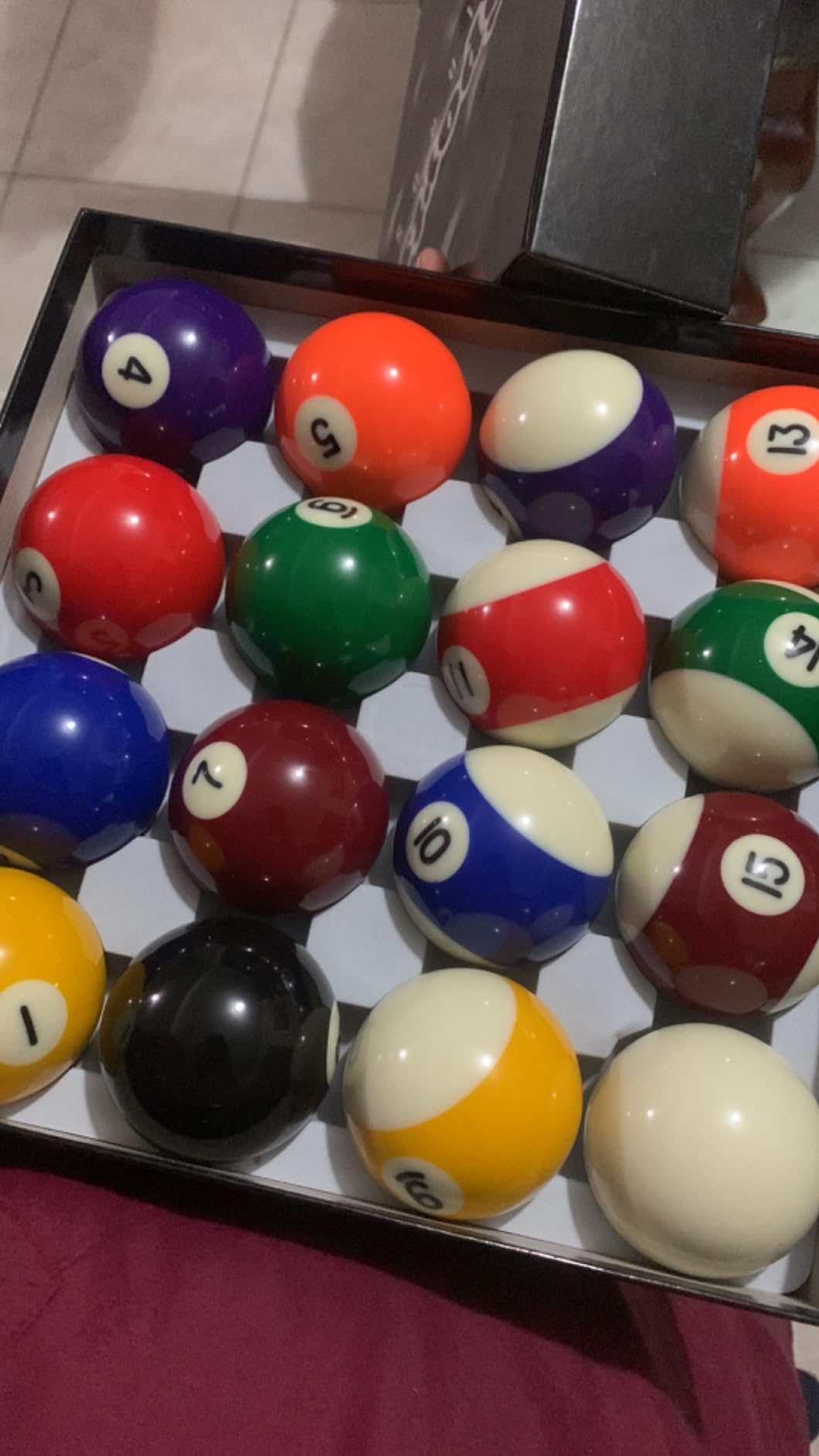 GoSports Regulation Pool Balls Set Premium Billiard Ball Set of 16 for Pool Table customer photo 1