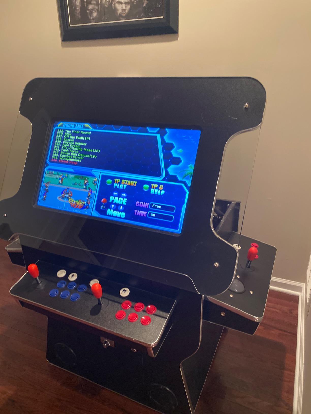 Creative Arcades Full Size Commercial Grade Cocktail Arcade Machine | 2 Player | 4500 Games | 26