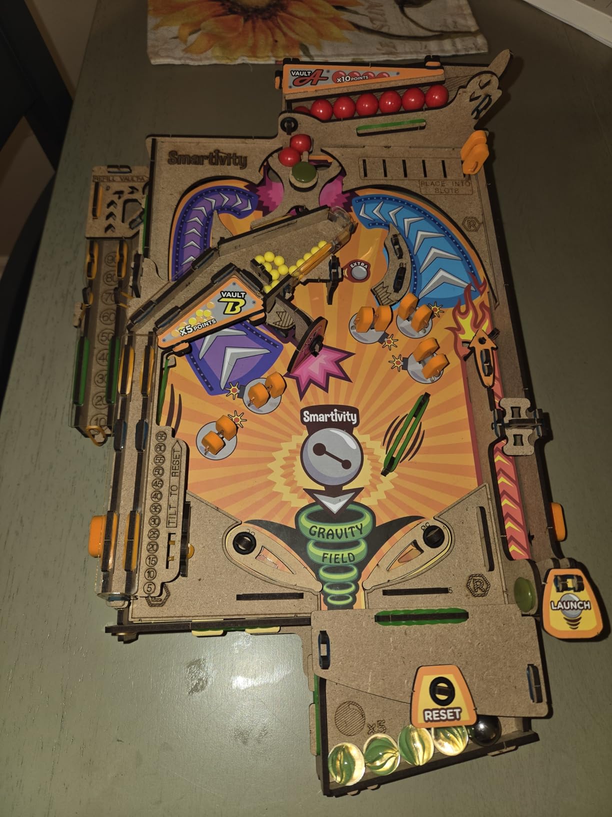 Smartivity DIY Pinball Machine for Kids 8-14 Years Old | Global Award Winning Arcade Game | Build Your Own Pinball | Birthday Gift for Smart Kids | STEM Toy for Boys & Girls customer photo 2