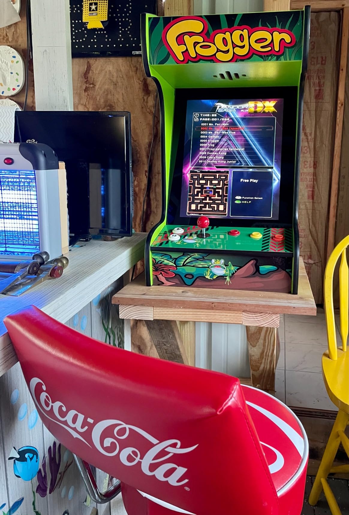 Doc and Pies Arcade Factory Classic Home Arcade Machine - Tabletop and Bartop - 412 Retro Games customer photo 1