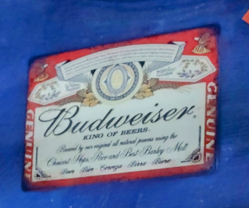 Budweisors Historc Label Beer Bar pub club Man Cave Vintage Tin Sign 12x8Inch customer photo 1
