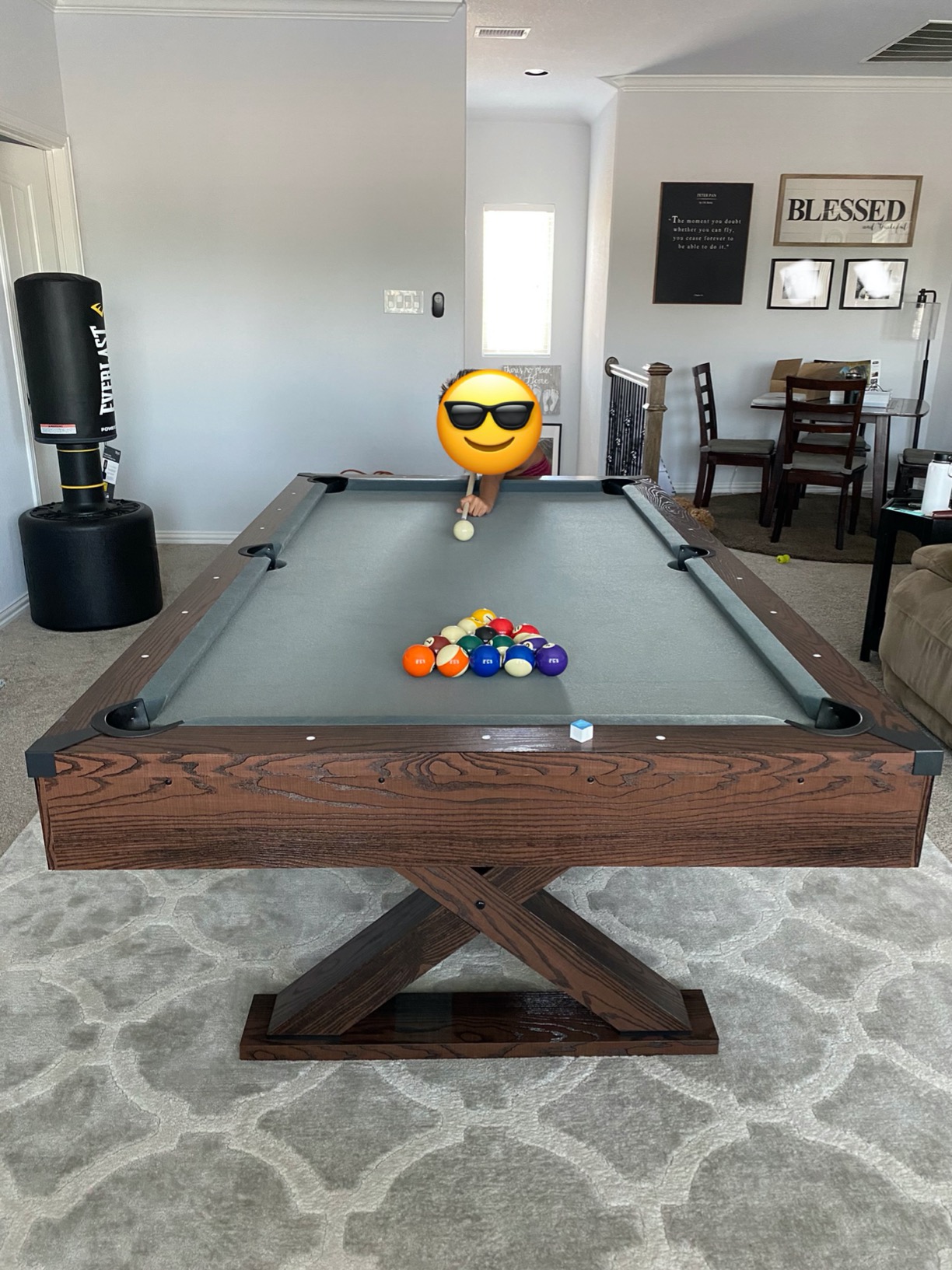 EastPoint Sports Dunhill Billiard Tables Bar-Size Pool Table - Perfect for Family Game Room, Adult Rec Room, Basements, Man cave, or Garage customer photo 2