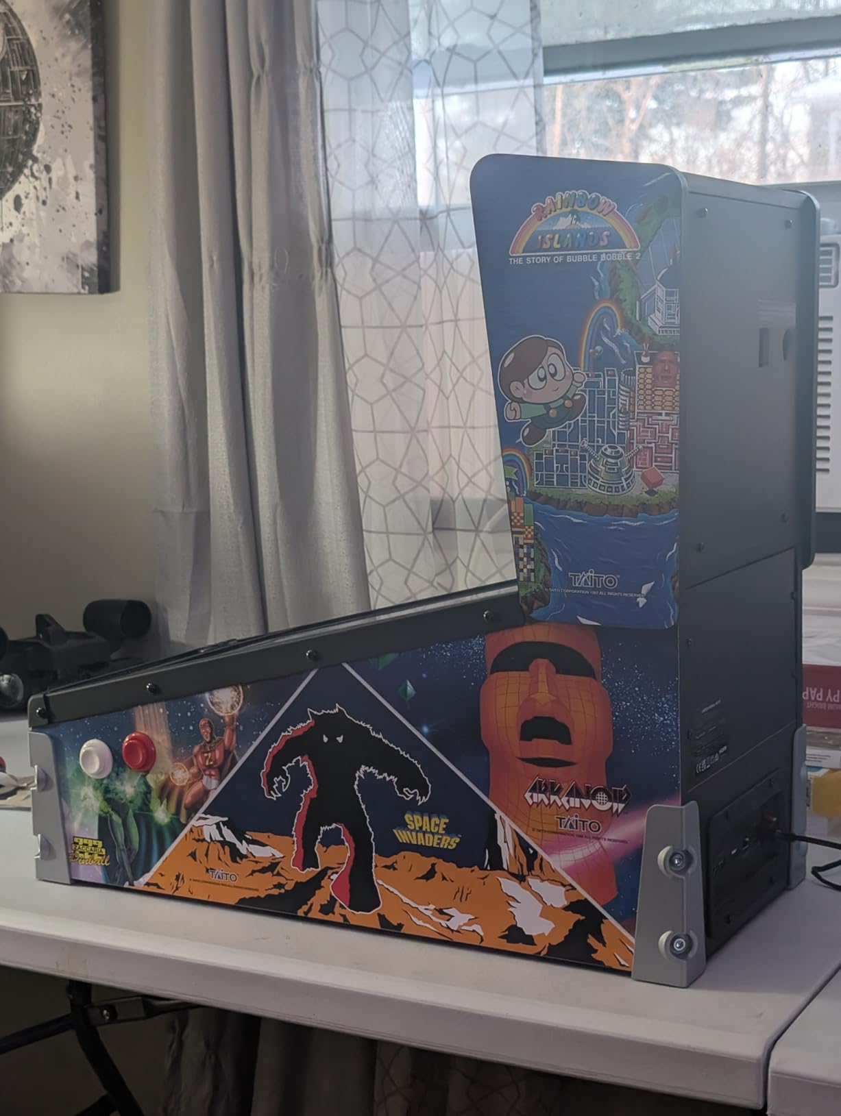 Legends Pinball Micro, Arcade Machine Console, Classic Retro Video Games, 50 Built in Licensed Pinball Games, Space Invaders, Bubble Bobble, Time Machine, WiFi, HDMI, Bluetooth customer photo 2