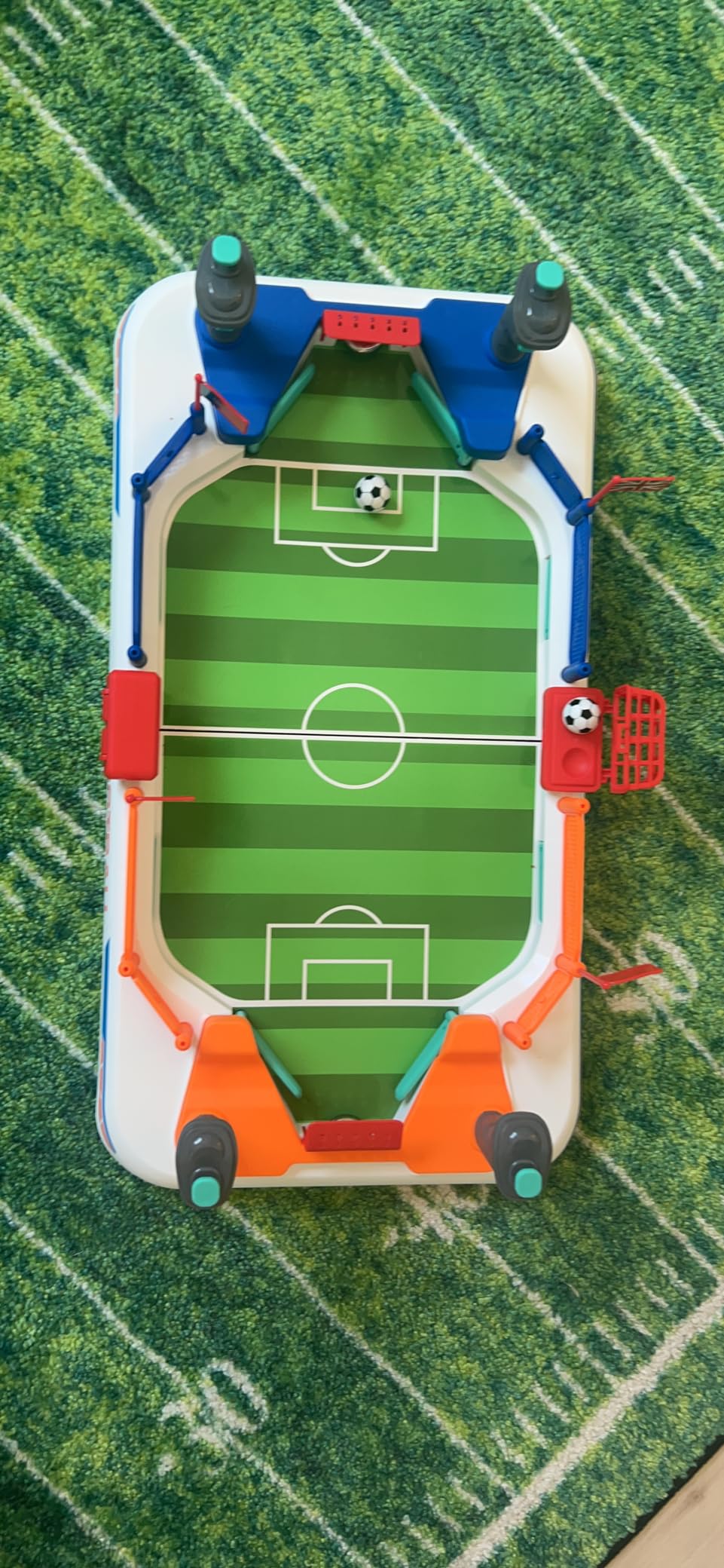 COUOMOXA Soccer Board Game for Kids: Mini Foosball Table Game - Interaction Soccer Toys for 3 4 5 6 7 8-12 Year Old Indoor Family Playroom Party - Perfect Birthday Sports Gift for Boys Girls customer photo 1