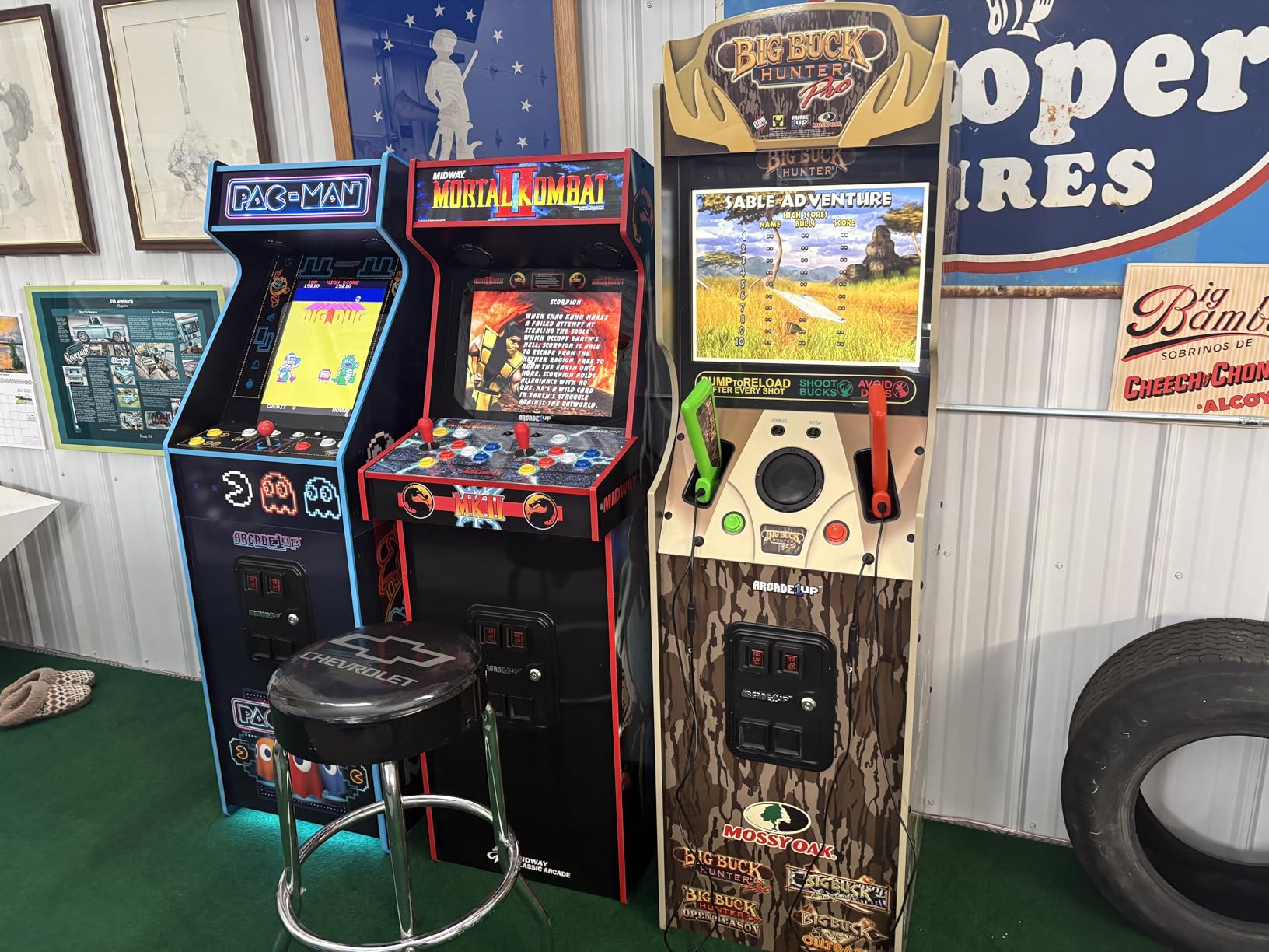 Arcade1Up Mortal Kombat II Deluxe Arcade Machine for Home - 5 Feet Tall - 14 Classic Games customer photo 2