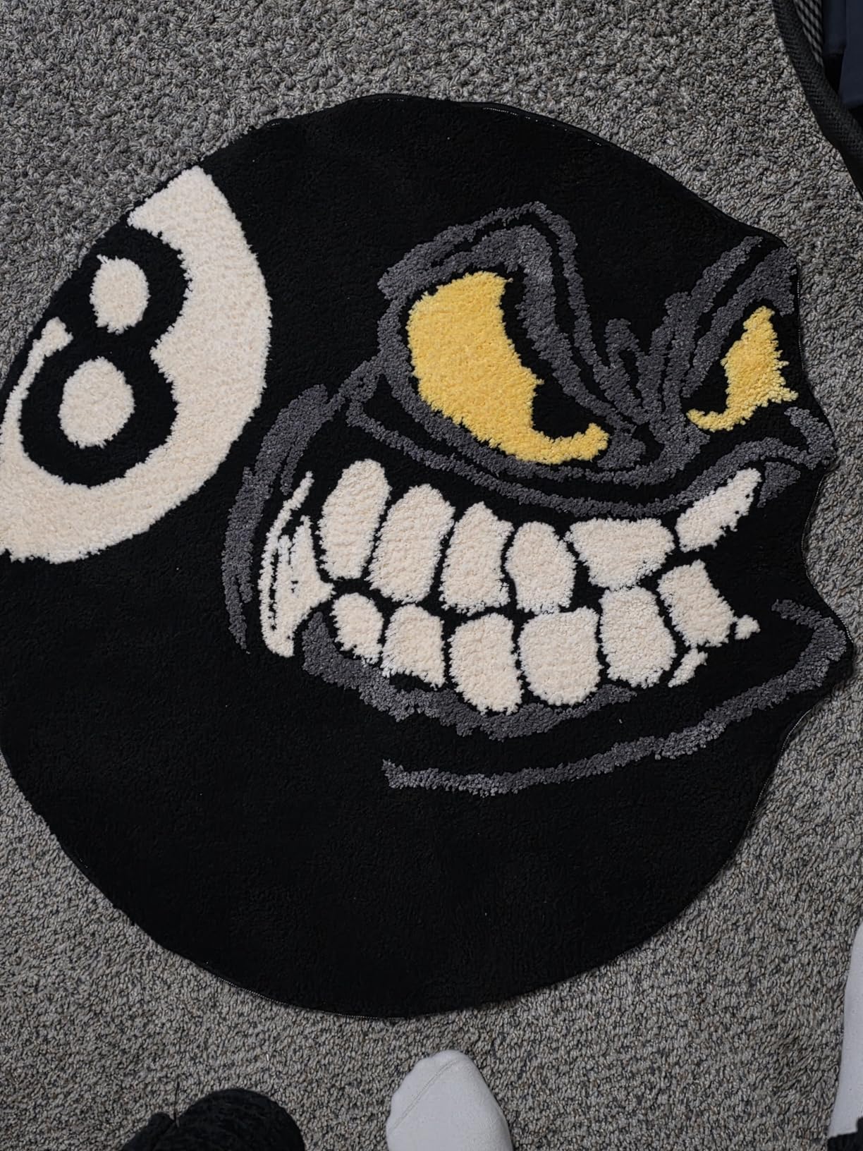 Angry 8 Ball Rug, 24
