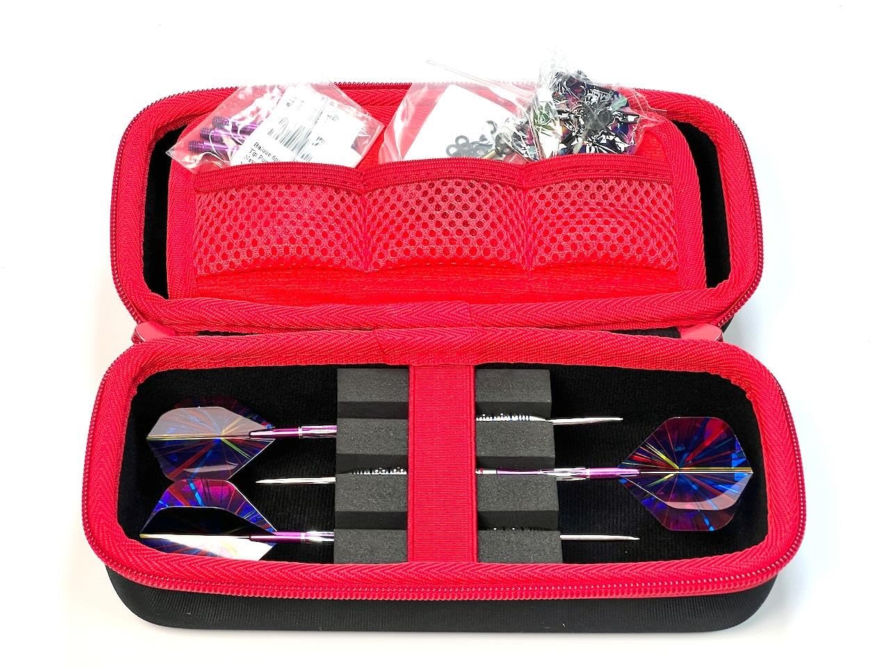 Lebakort Hard Case Compatible with Steel or Soft Darts Set, Storage Holder Fits Dart Tips Shafts Flights and Accessories customer photo 1