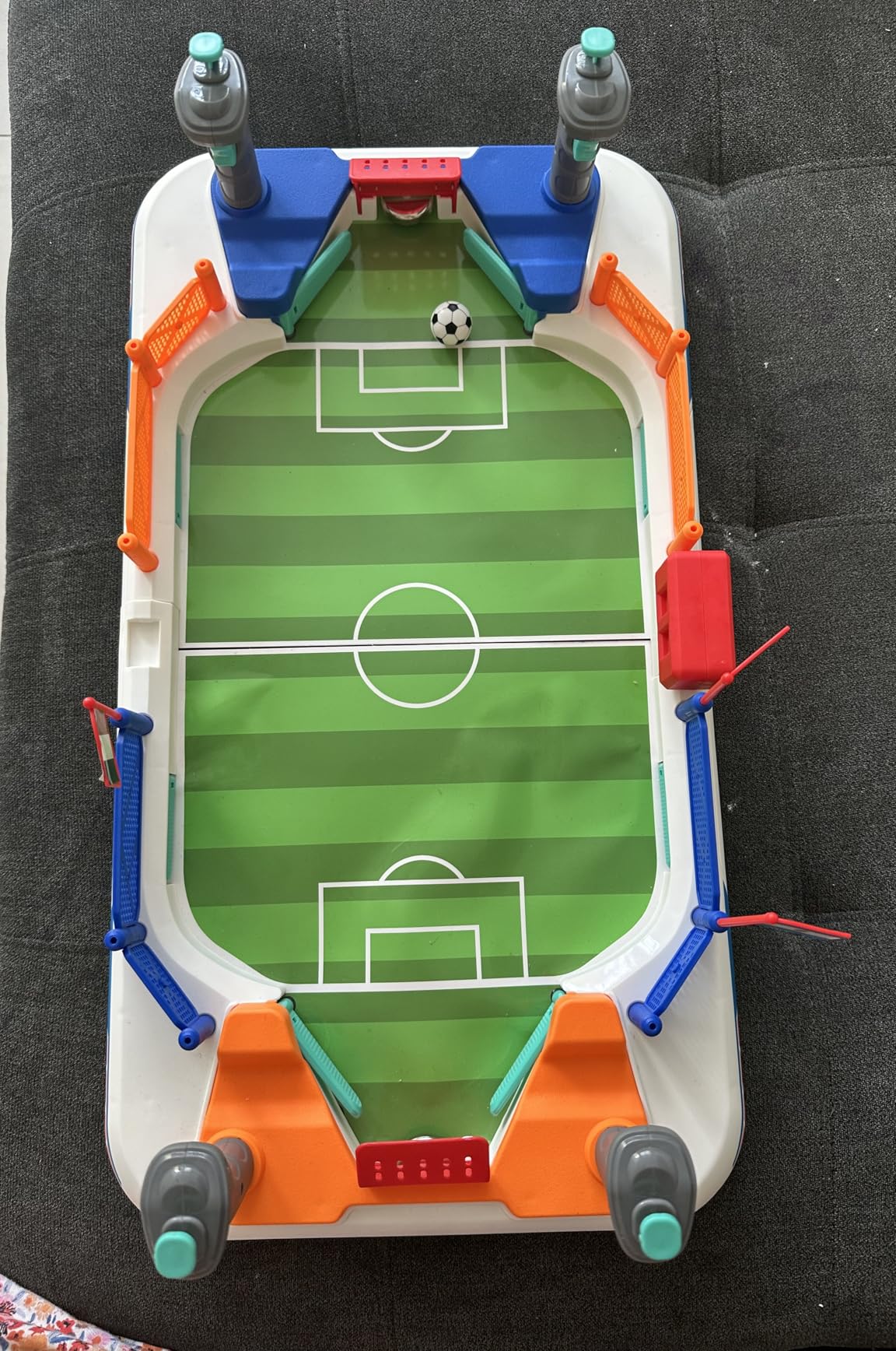 Mini Soccer Board Game for Kids: Foosball Table Toys for 3 4 5 6 7 8-12 Year Old Kids - Pinball Interactive Sports Game Age 3+ Indoor Home Party - Gift for Boys Girls Birthday Christmas Grandkids customer photo 1