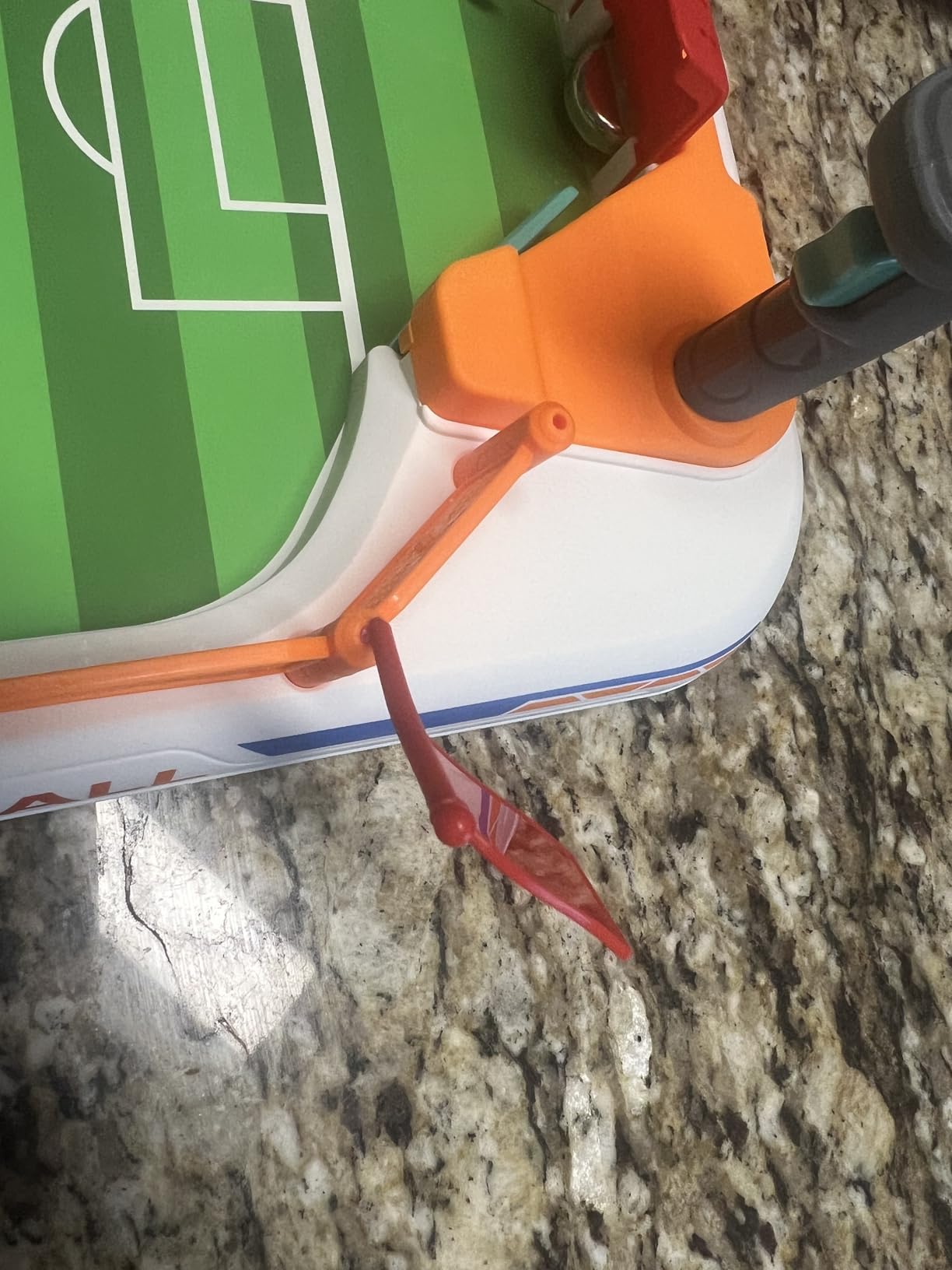 Mini Soccer Board Game for Kids: Foosball Table Toys for 3 4 5 6 7 8-12 Year Old Kids - Pinball Interactive Sports Game Age 3+ Indoor Home Party - Gift for Boys Girls Birthday Christmas Grandkids customer photo 2