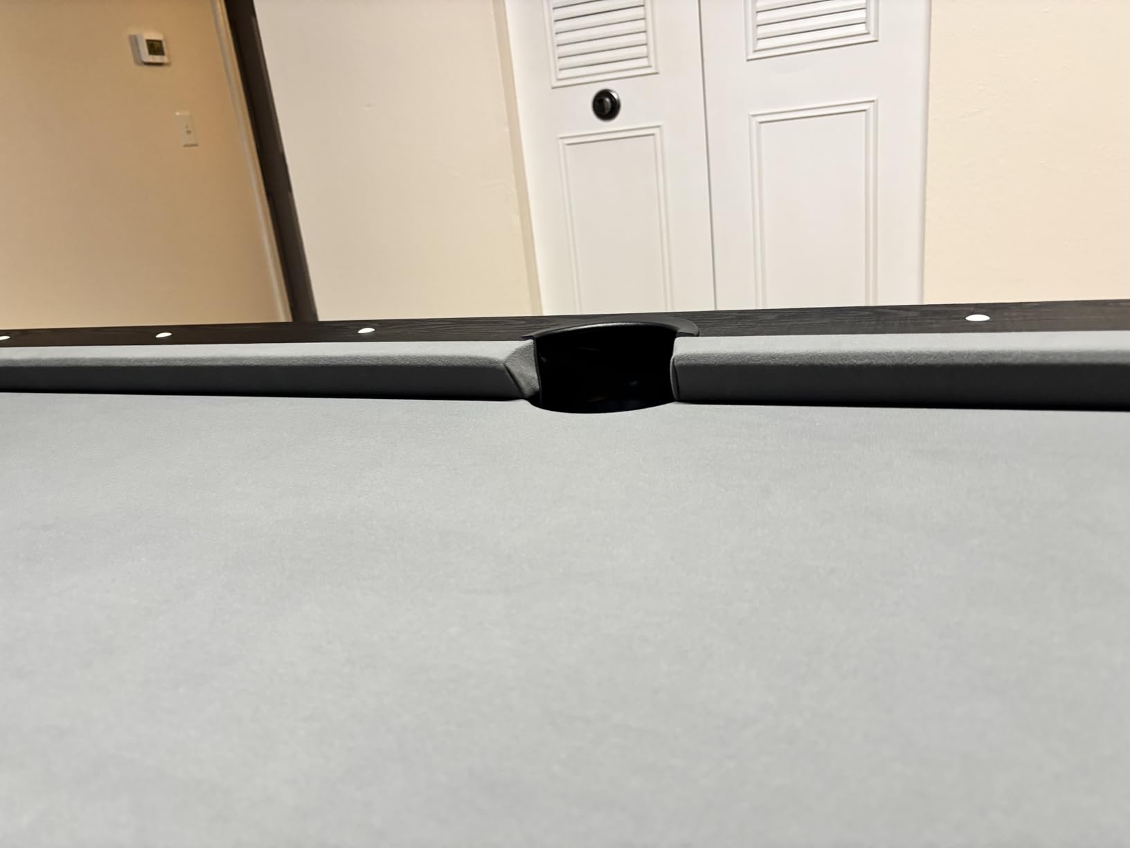 GoSports 7 and 8 ft Pool Tables with Wood Finish - Gray, Black, or Green Felt - Billiards Game Room Table for Adults & Family - Accessories Not Included customer photo 2
