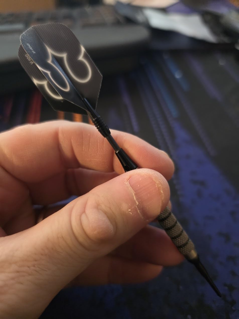 Viper Shot King Soft Tip Darts, 80% Tungsten 20 Grams, Professional Darts Plastic Tip Dart Set for Electronic Dartboard, Includes Nomad Case and Dart Accessories customer photo 1
