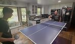 8X4 FT Ping Pong Table Top, Foldable Table Tennis Table for Billiard and Pool Tables, Indoor Table Tennis Conversion Top with Net & Premium Foam Padding - Perfect for Family Game Rooms customer photo 1