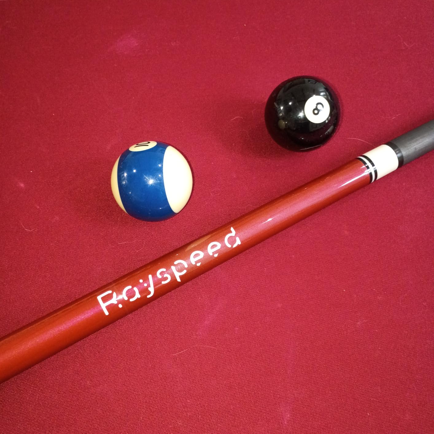 Carbon Fiber Pool Cue Stick 12.5mm Low Deflection Full Carbon Technology Pool Stick for Adults Professional Billiard Cue with Uni-loc Pin Joint customer photo 1