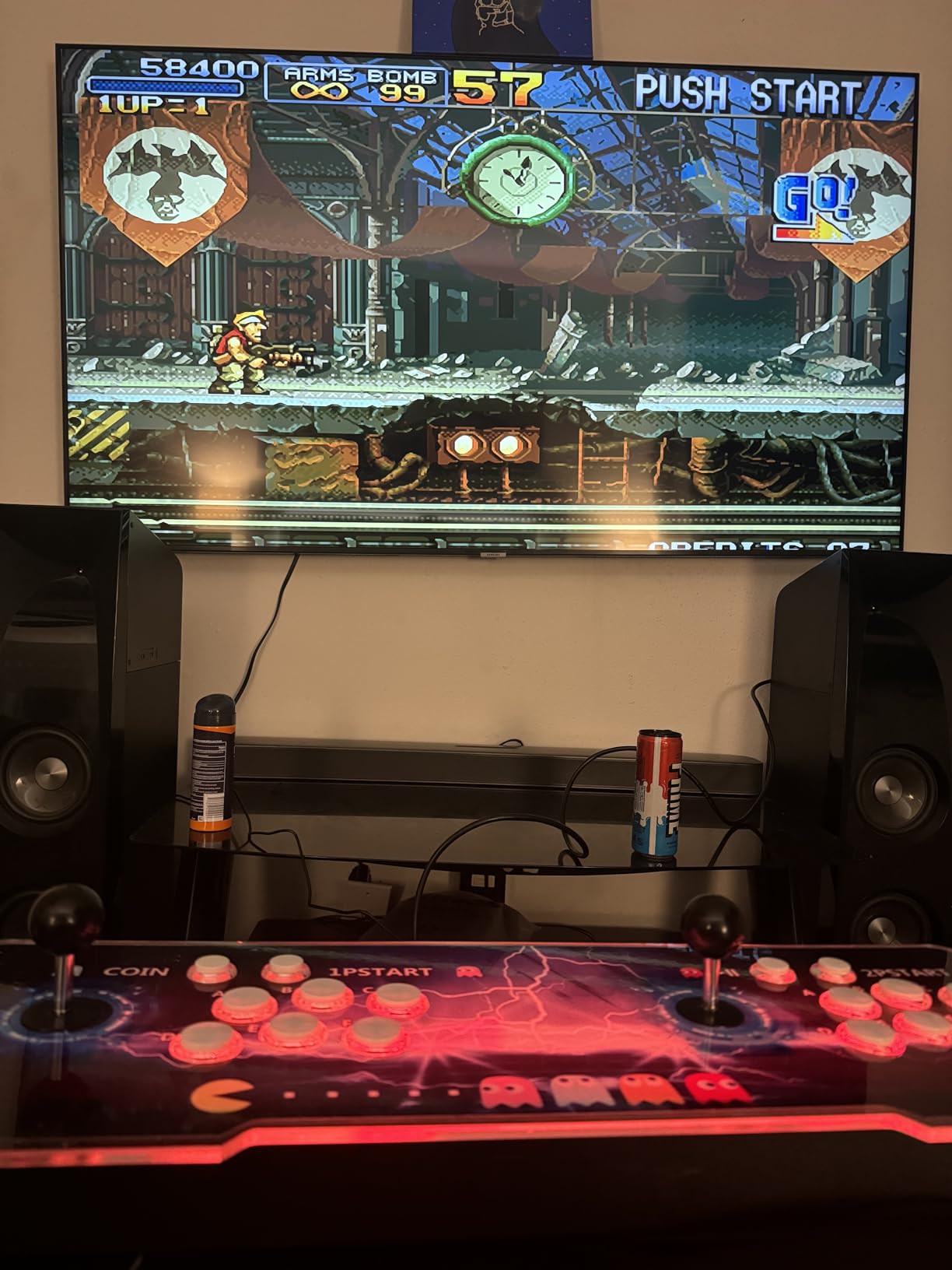 RegiisJoy 50000 in 1 Pandoras Box Ultra Arcade Game Console, Retro Game Machine for PC & Projector & 4K TV, 3D Games, Search/Save/Load/Pause Games, 1280X720,256G TF customer photo 2