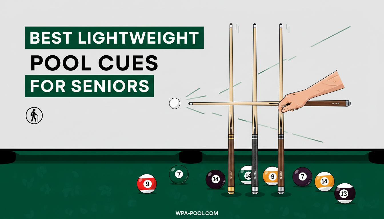 Best Lightweight Pool Cues for Seniors