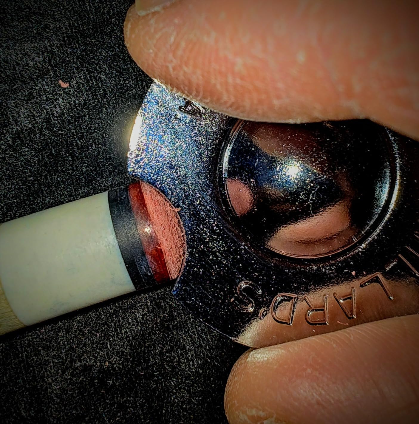 Willard Pool Cue Tip Shaper - Dime Radius customer photo 1