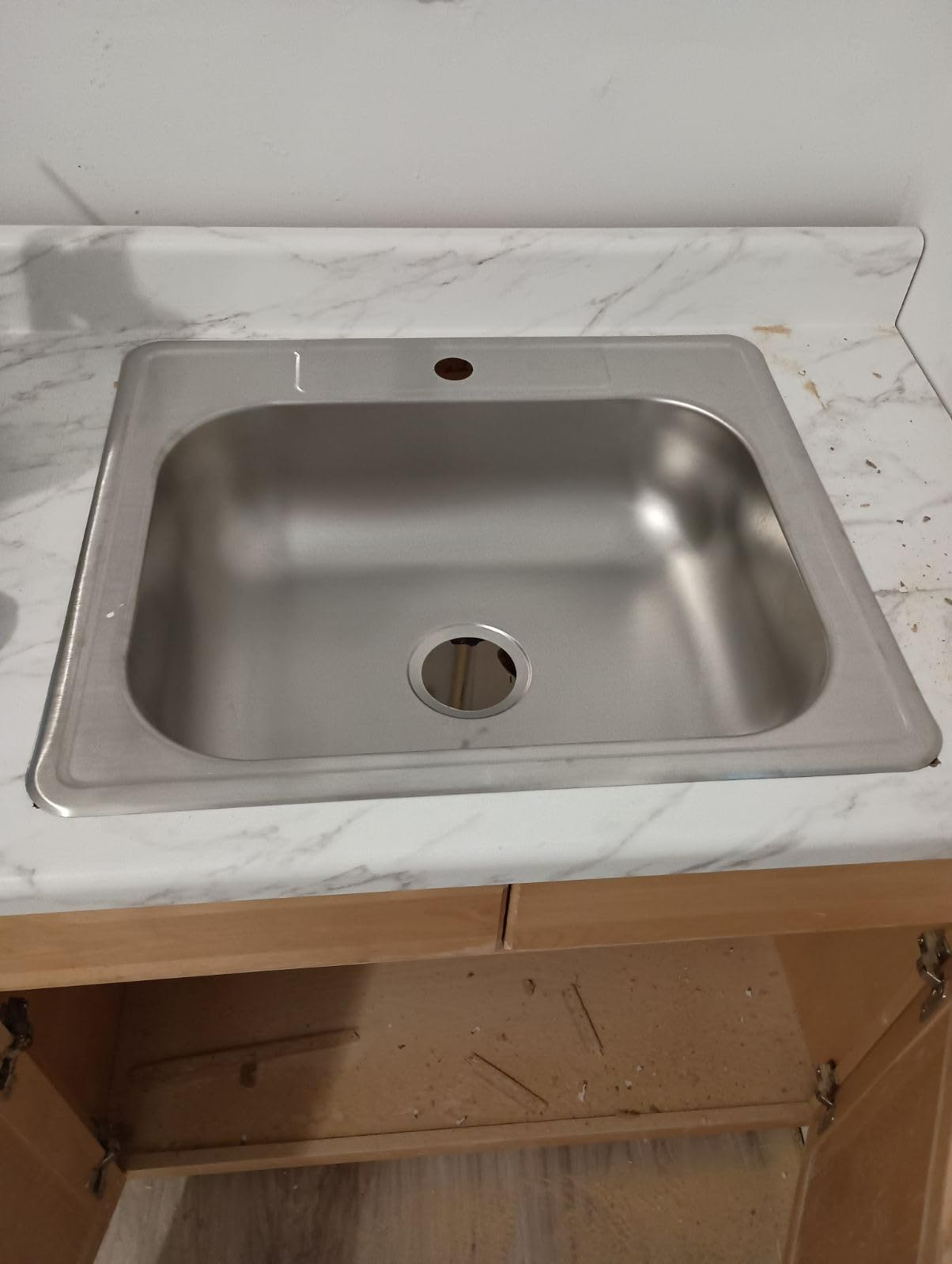 Elkay D117193 Dayton Single Bowl Drop-in Stainless Steel Bar Sink customer photo 1