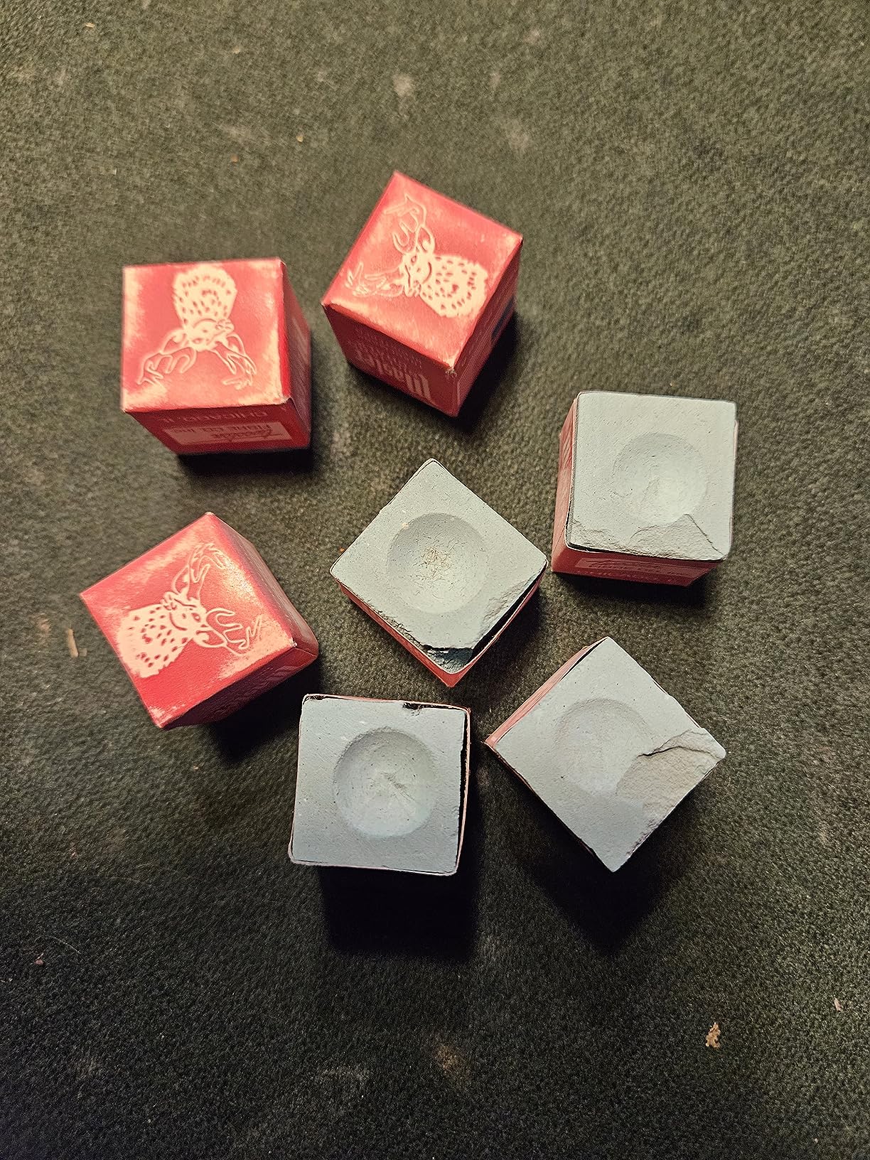 Master Billiard/Pool Cue Chalk, Gross Box, 144 Cubes customer photo 1