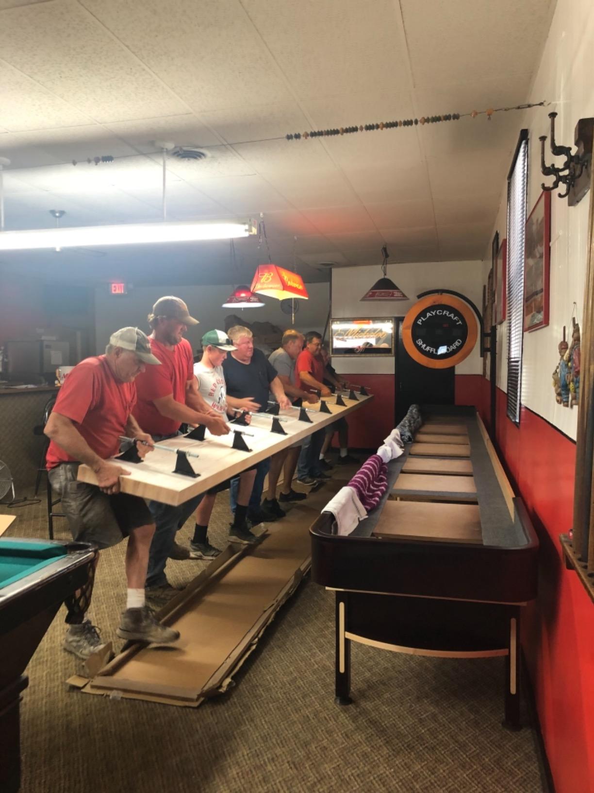 Playcraft Telluride Pro-Style Shuffleboard Table - 16' Premium Construction customer photo 1