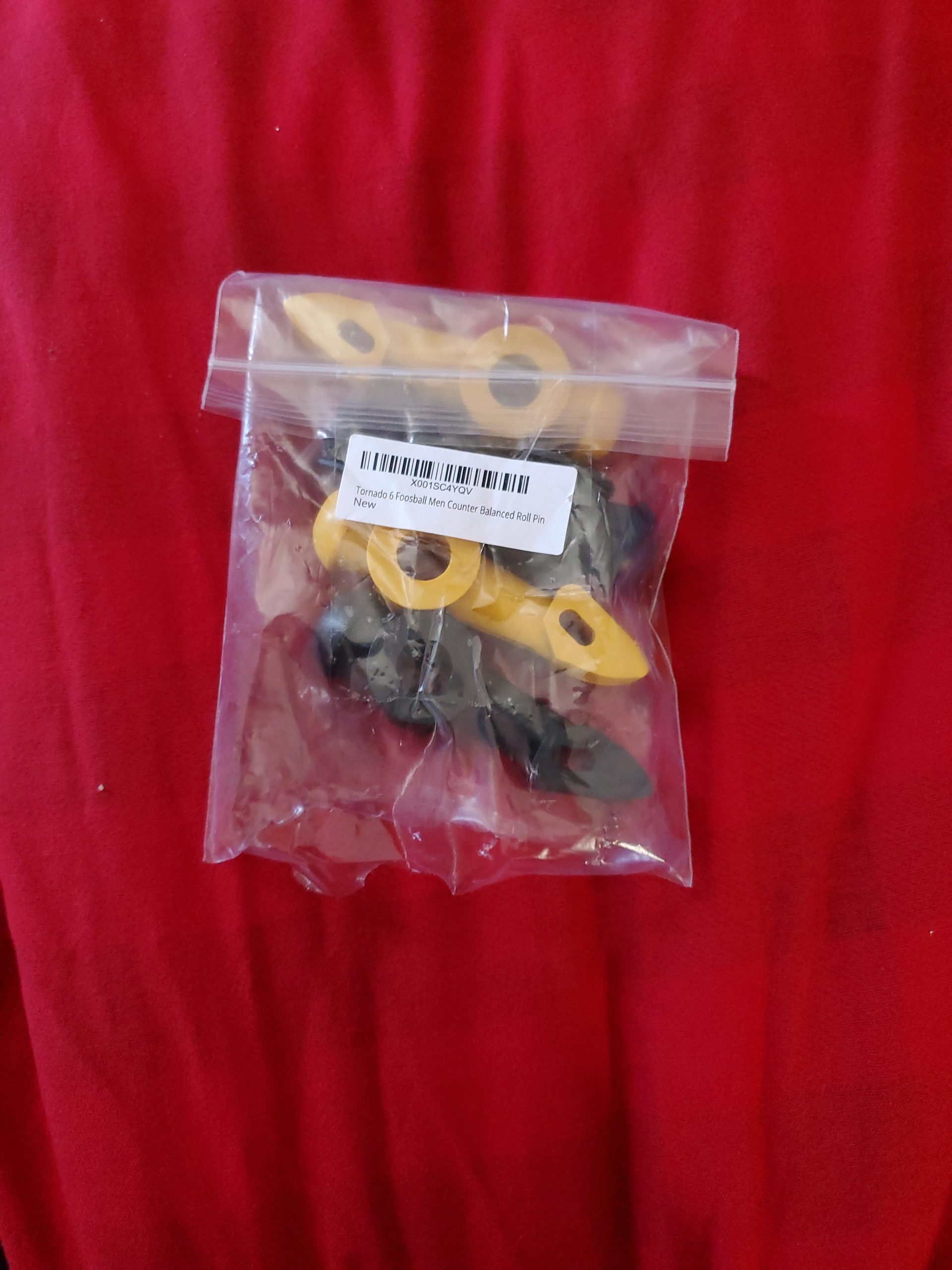 6 Tornado Foosball Men Counter Balanced Roll Pin customer photo 2
