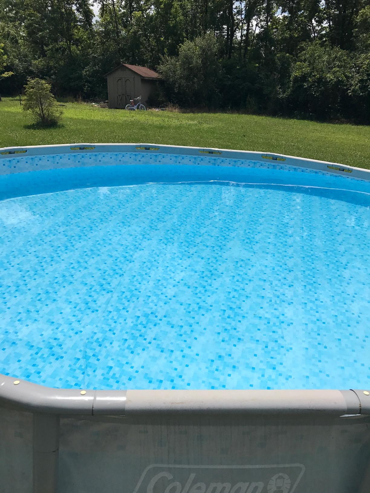 Intex 28003E Deluxe Above Ground Pool Maintenance Kit with Vacuum, 110