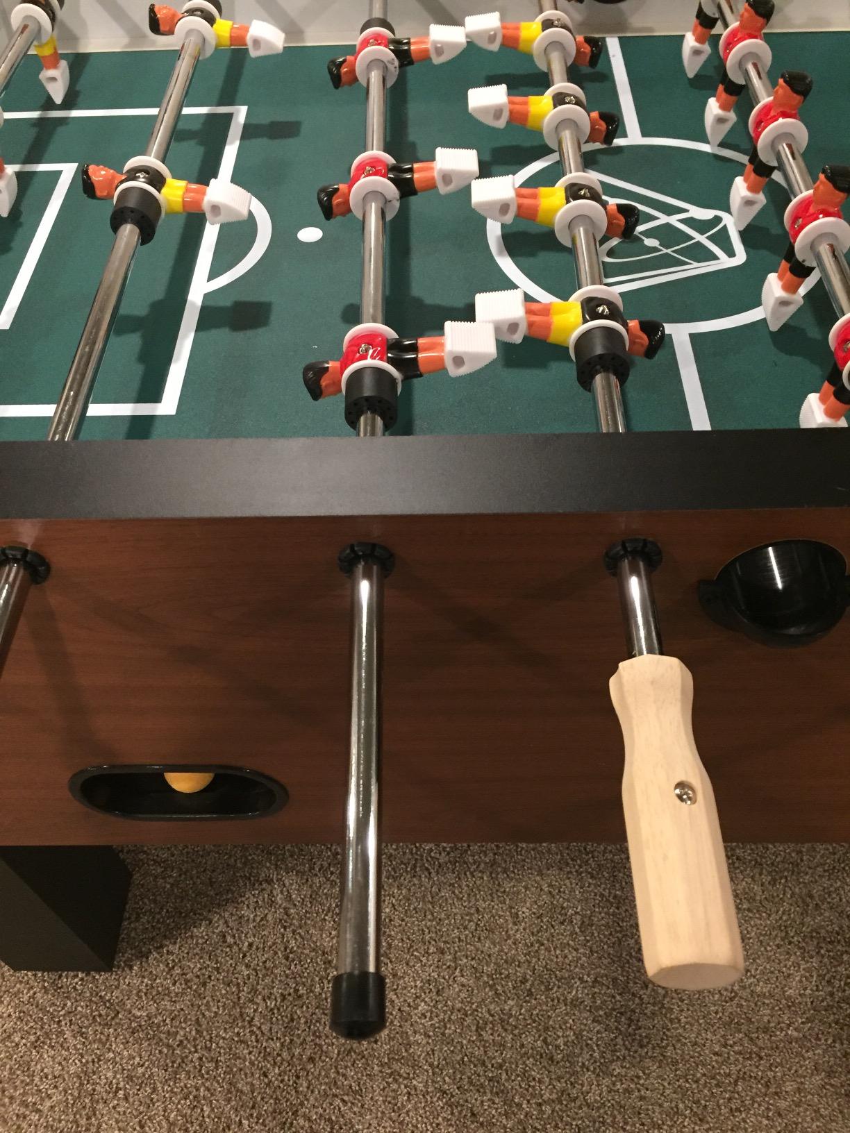 Atomic Gladiator Foosball Table with Integrated Cup Holders and Abacus Scoring customer photo 1