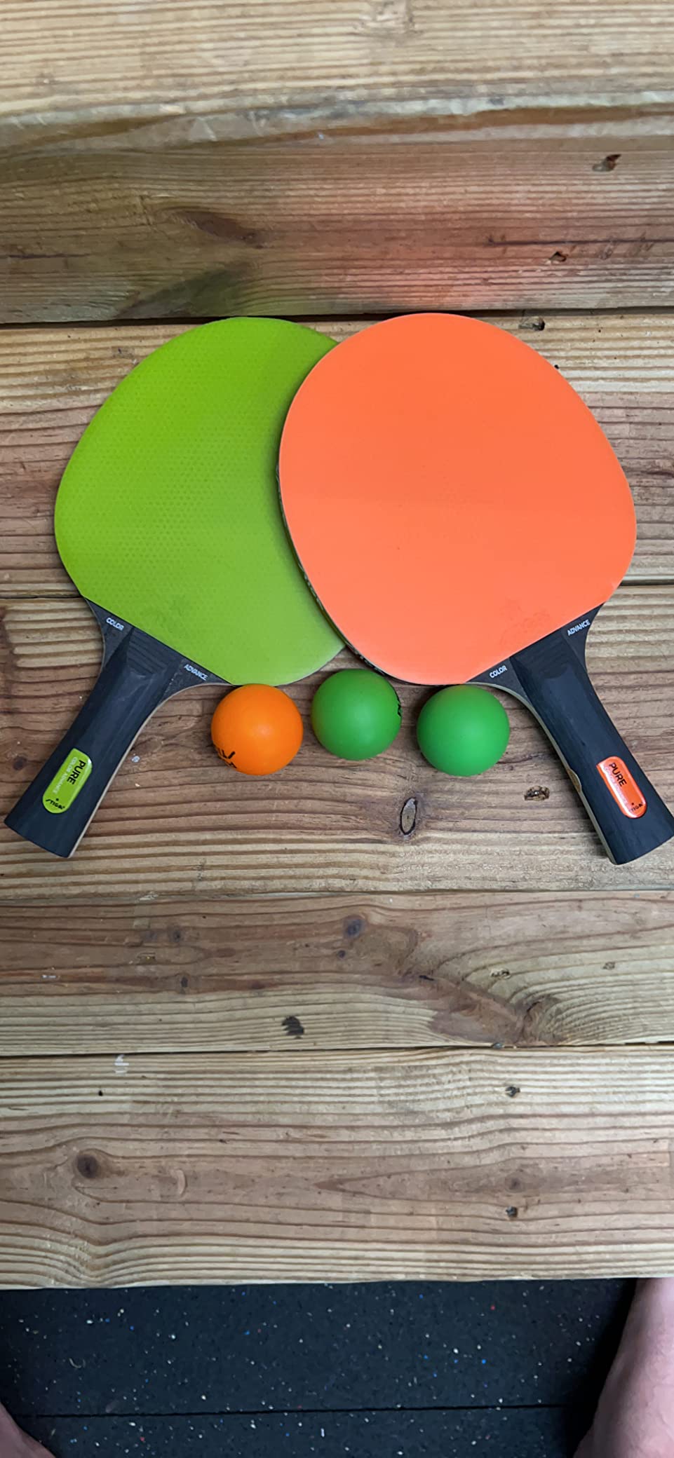 STIGA Pure Color Advance Performance-Level Table Tennis Racket (Yellow) customer photo 1