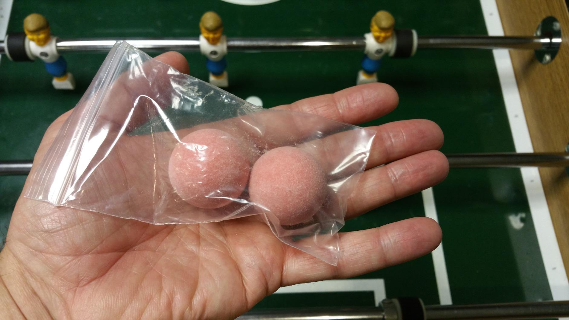 Tornado Official Foosballs Tournament Table Soccer Balls - Made in The USA - Commercial Quality - Play Like The Pros customer photo 2