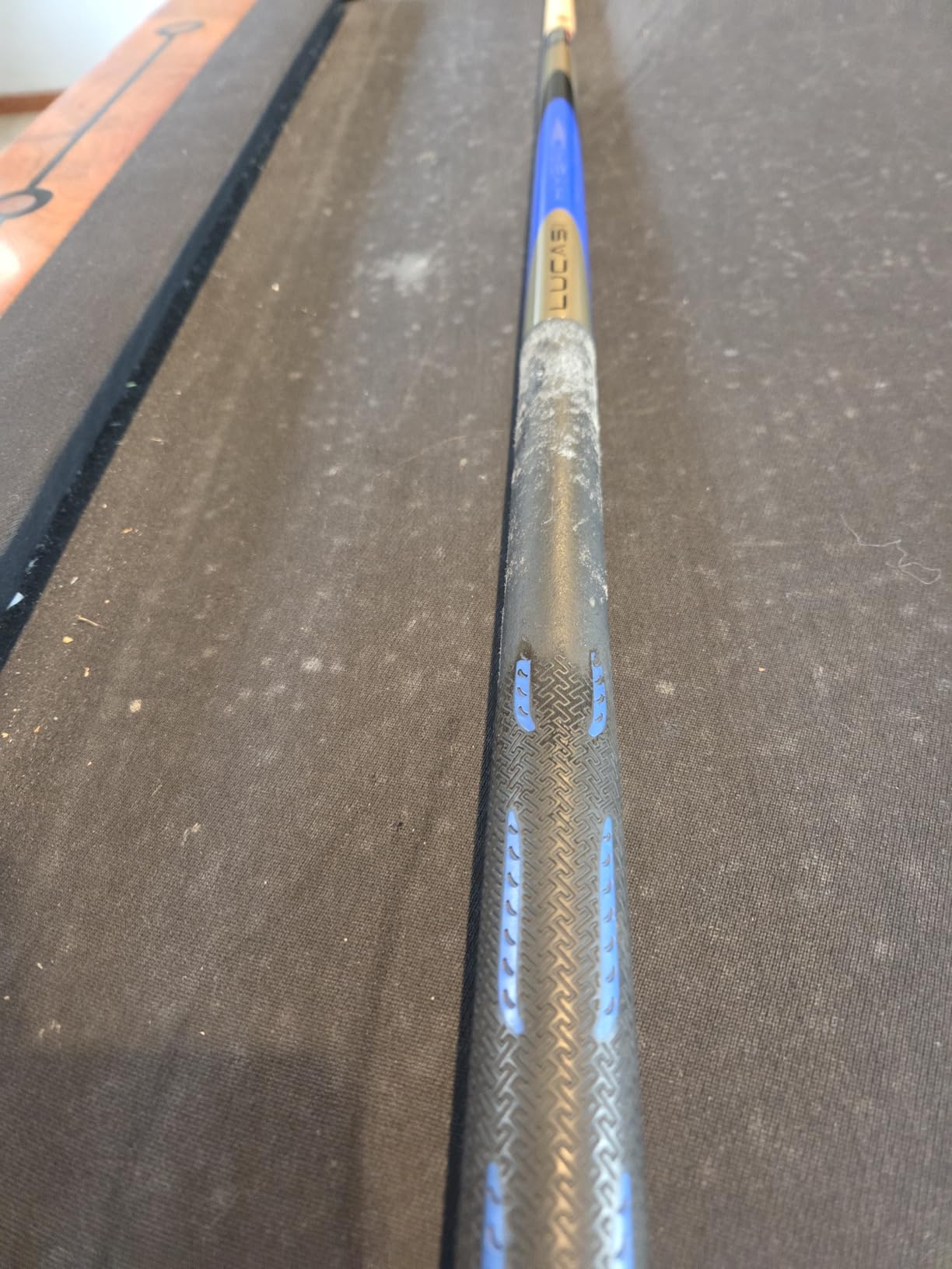 L-H10 Original Genesis Blue and Metallic Silver Golf Style Technology Cue customer photo 1