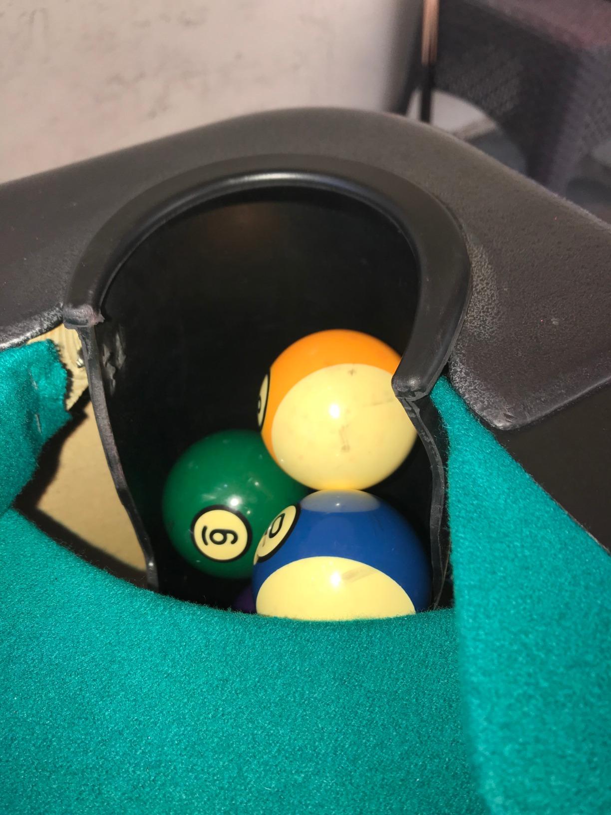 Pro Series 5122-H Replacement Pool Table Pockets (Set of 6), Heavy Duty, Black customer photo 2
