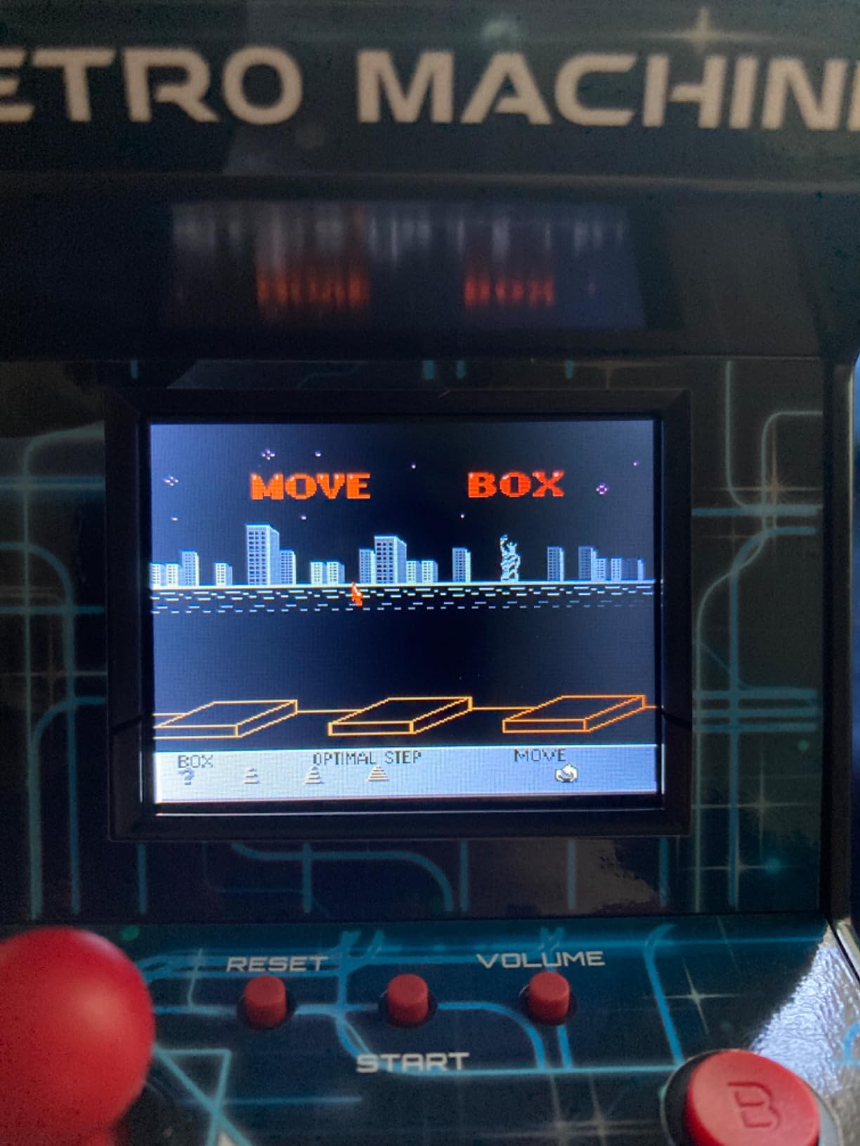 My Arcade Retro Machine Playable Mini Arcade: 200 Retro Style Games Built In, 5.75 Inch Tall, Powered by AA Batteries, 2.5 Inch Color Display, Speaker, Volume Control customer photo 1