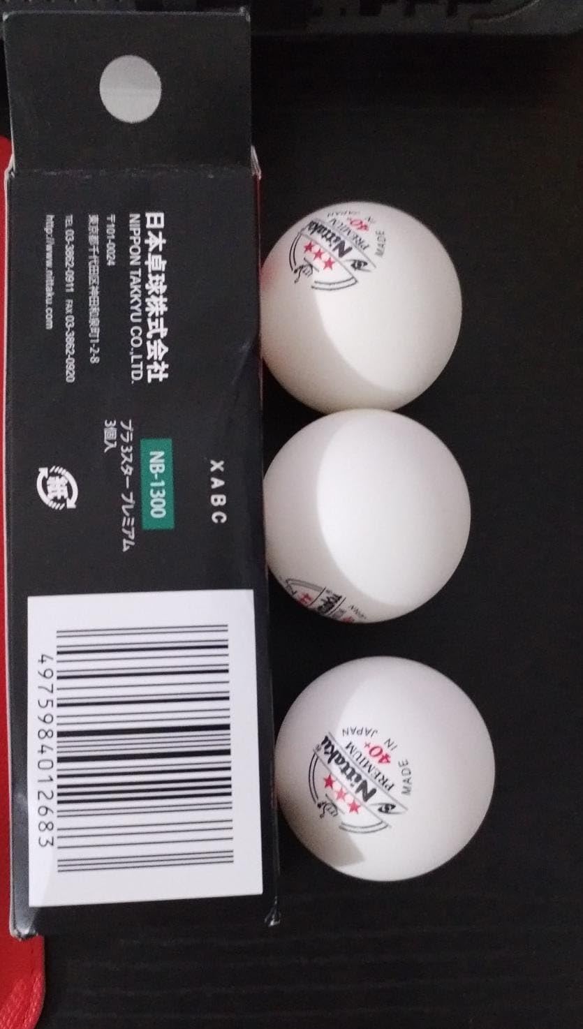 NITTAKU 3-Star Premium Table Tennis Balls customer photo 2