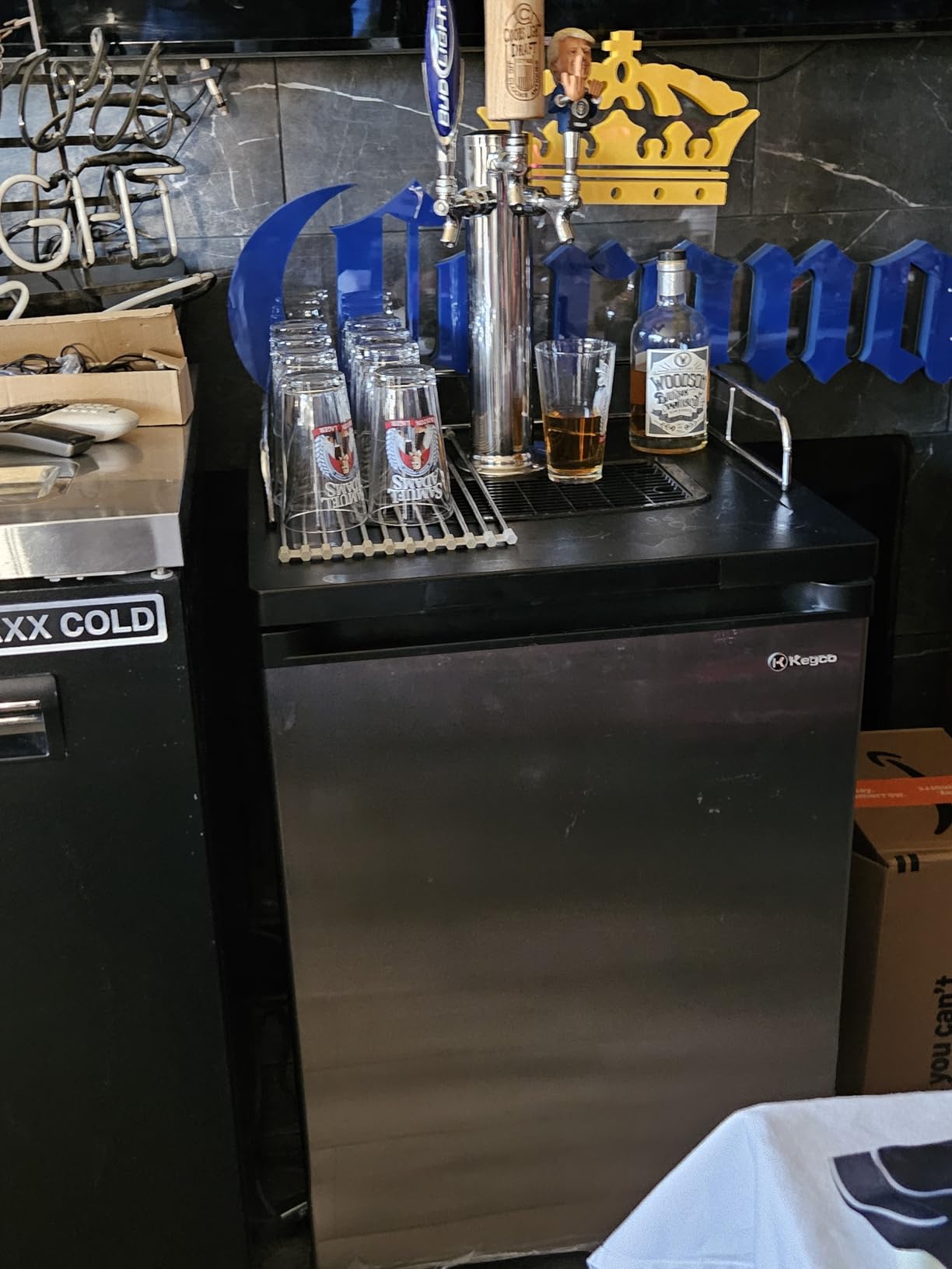 Kegco Keg Dispenser Triple Faucet Digital Kegerator customer photo 1
