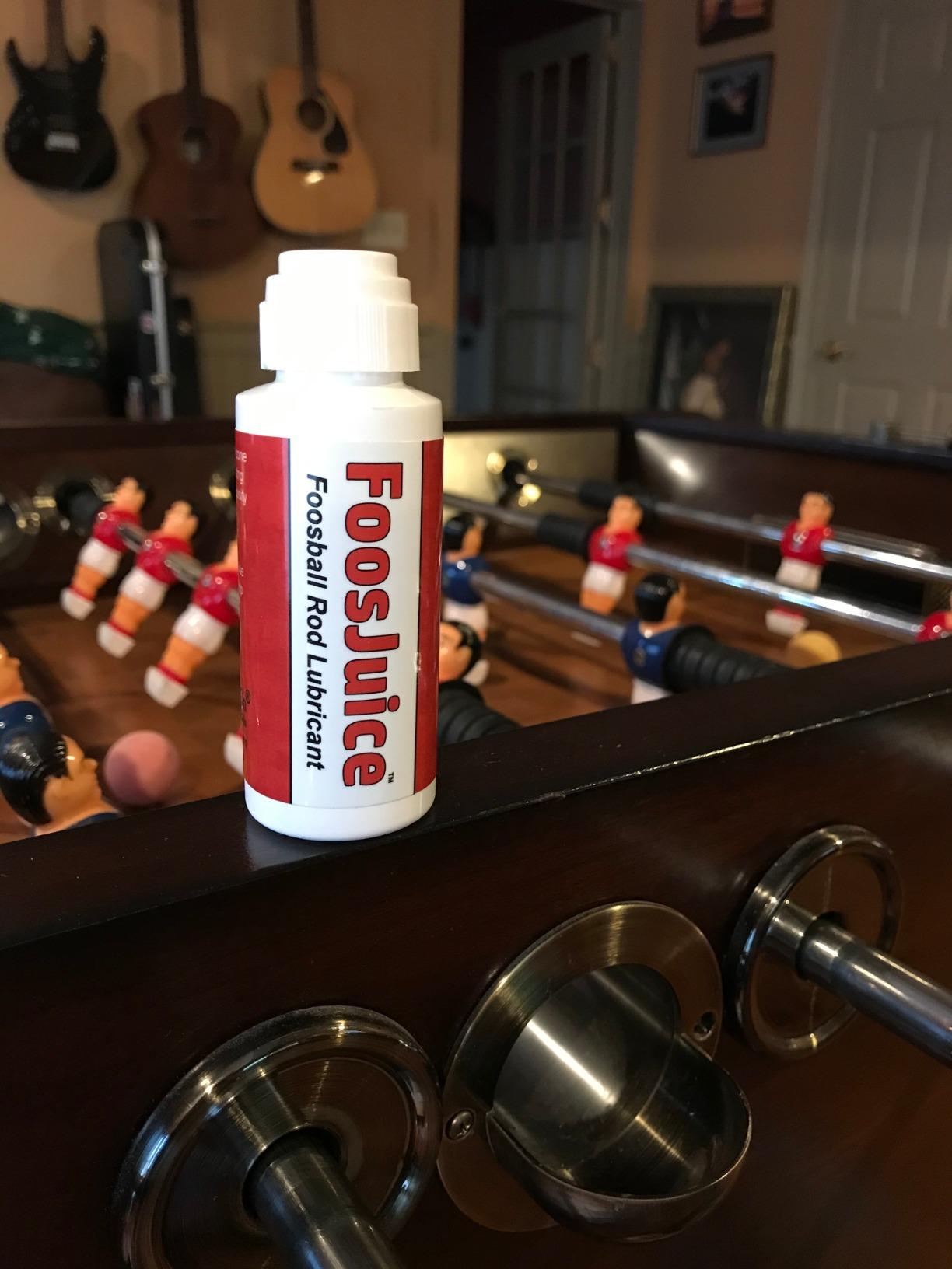 FoosJuice 100% Silicone Foosball Rod Lubricant with Dauber Top Applicator - The Clean and Easy to Use Lube - Made in The USA customer photo 2