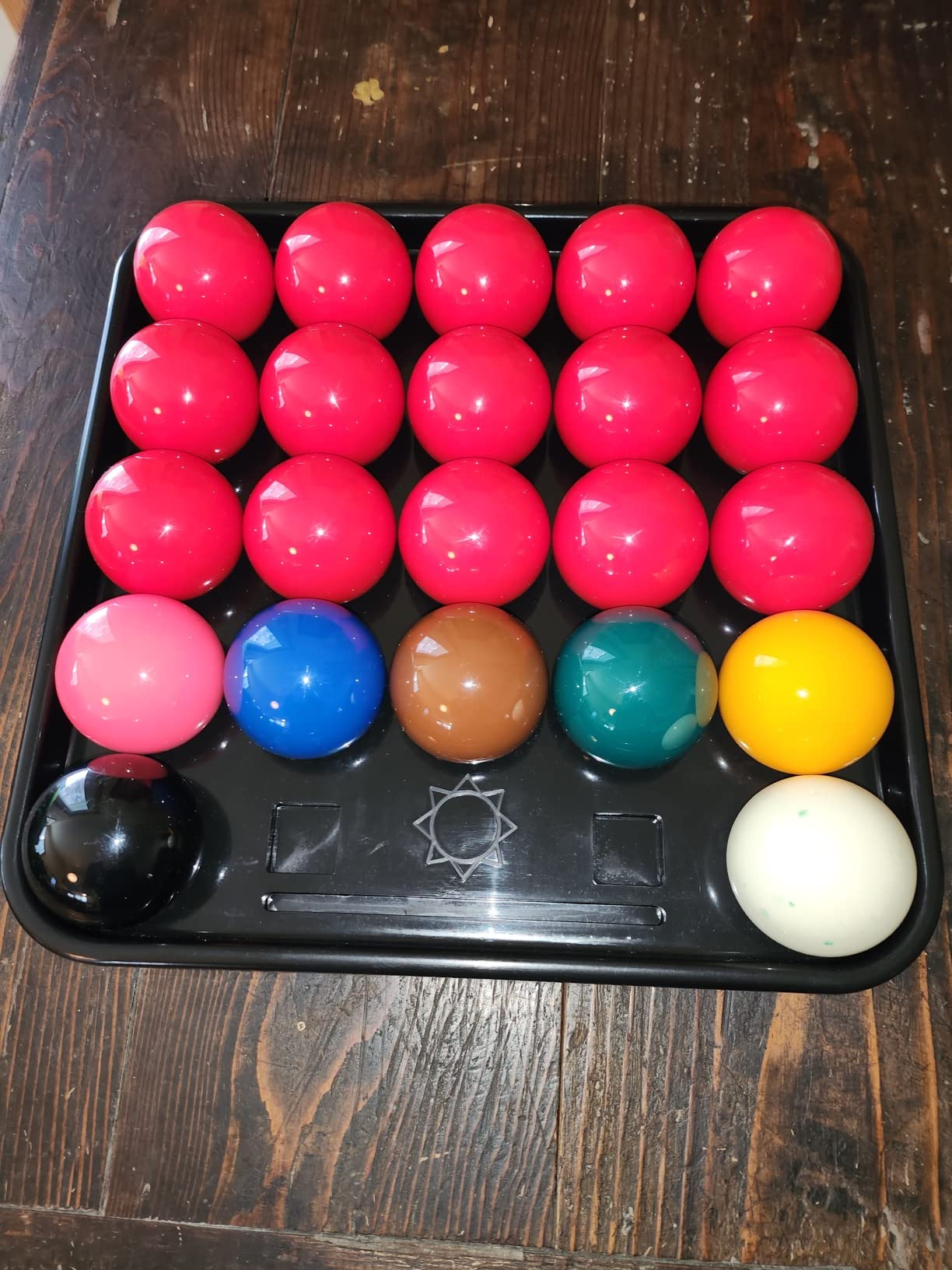 Aramith Belgian Premier Snooker Balls 2 1/4 inch - No Numbers - Free US Shipping customer photo 1