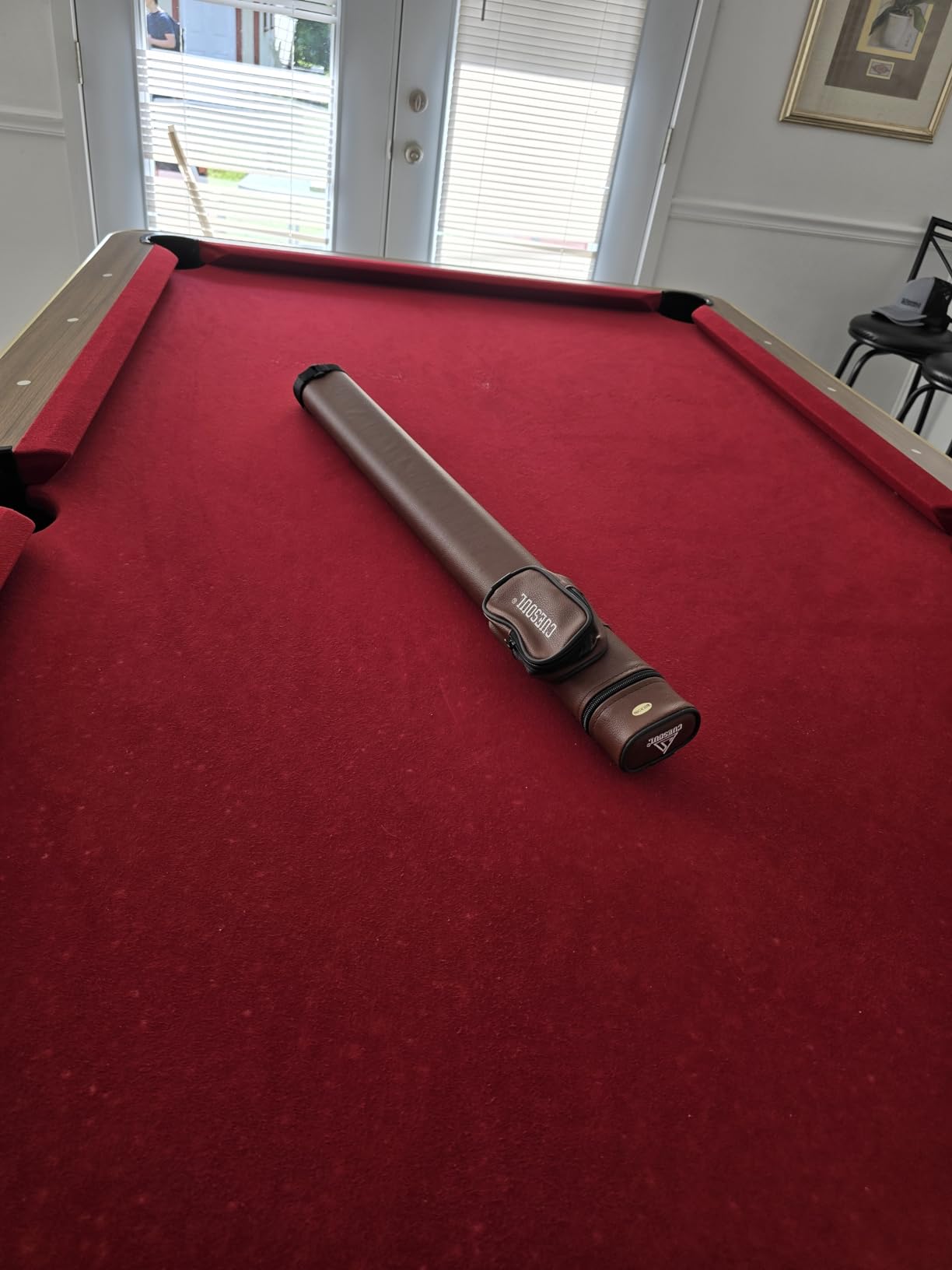 CUESOUL Soocoo Series 2x4/2x2 Hard Pool Cue Case -Holds 2 Cue Butt and 4 Cue Shafts,Four Color Available customer photo 1