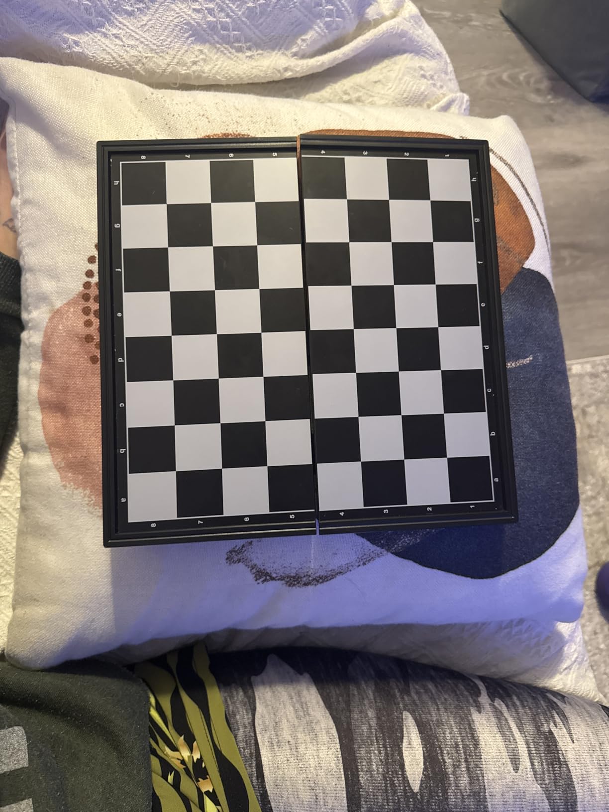 Magnetic Travel Chess Set 9.84 Inches with Folding Chess Board Educational Toys for Kids and Adults, 2 Players customer photo 2