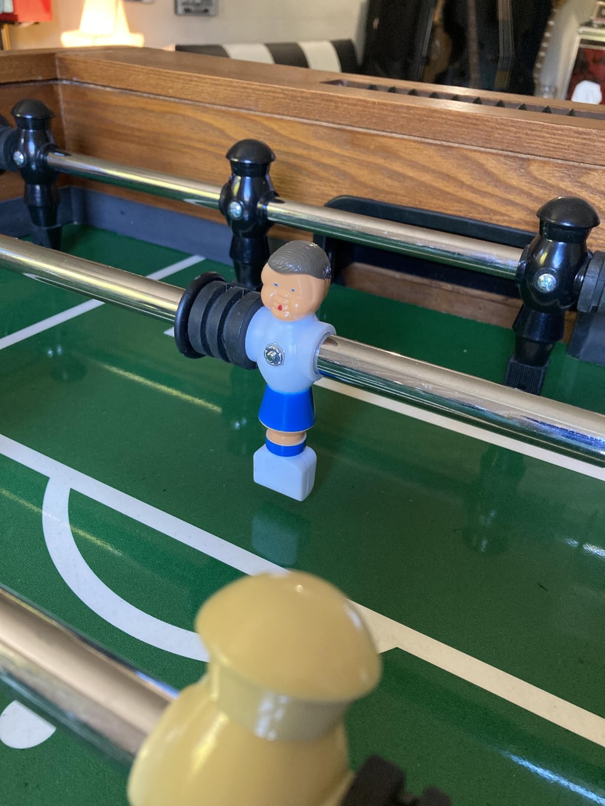 4Pcs Rod Foosball Soccer Table Football Men Player Replacement Parts(Red+Blue) customer photo 1
